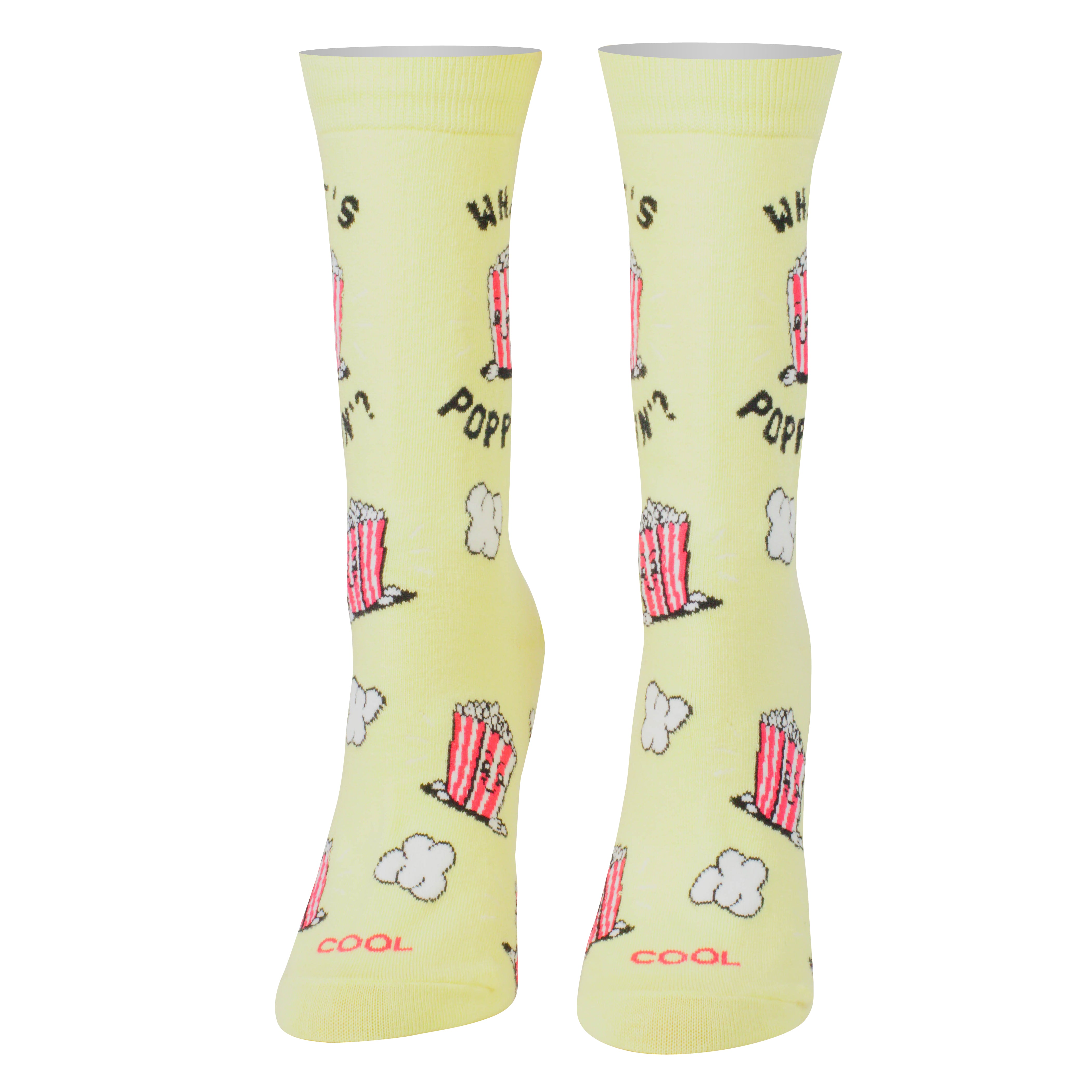 What's Poppin Women's Crew Socks