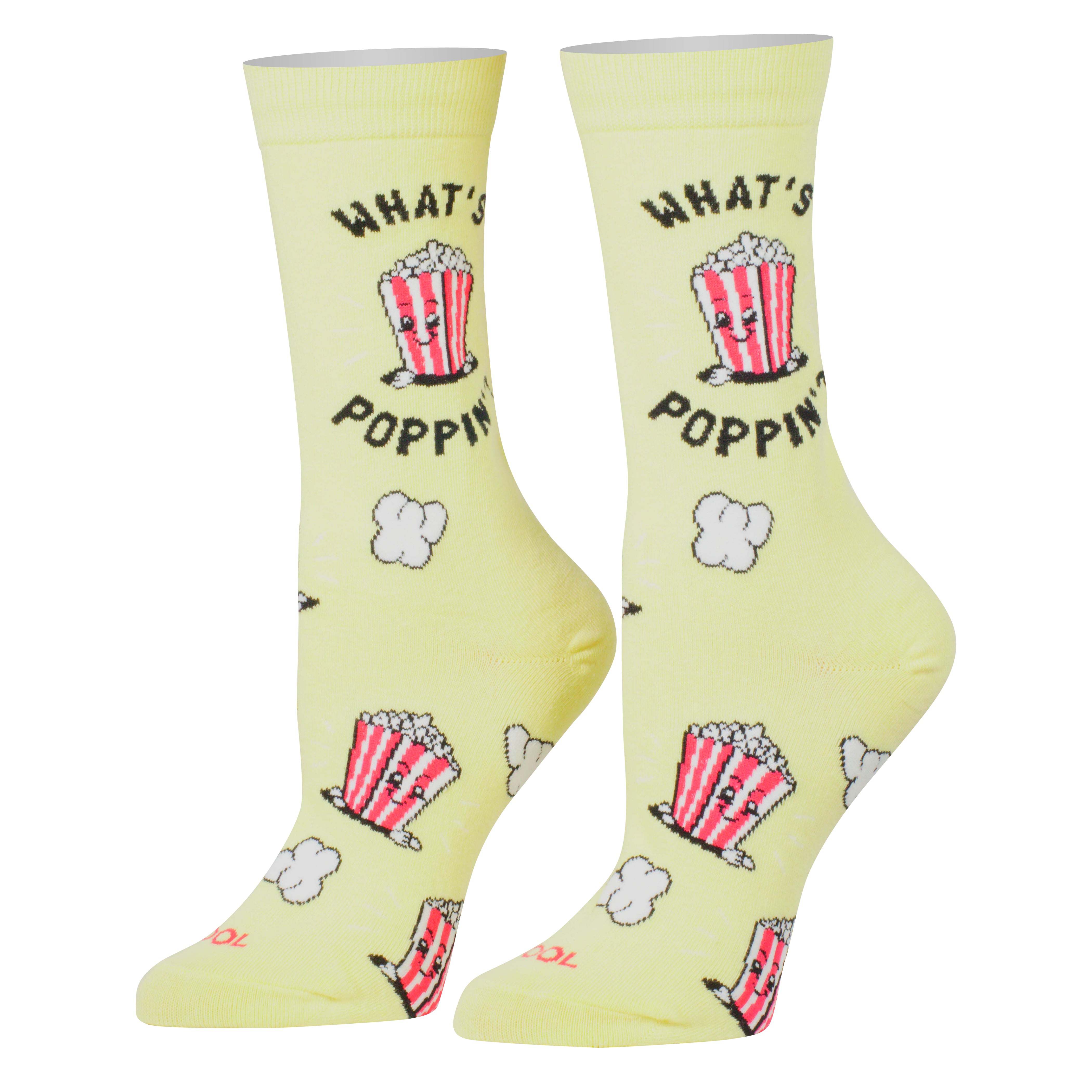 What's Poppin Women's Crew Socks