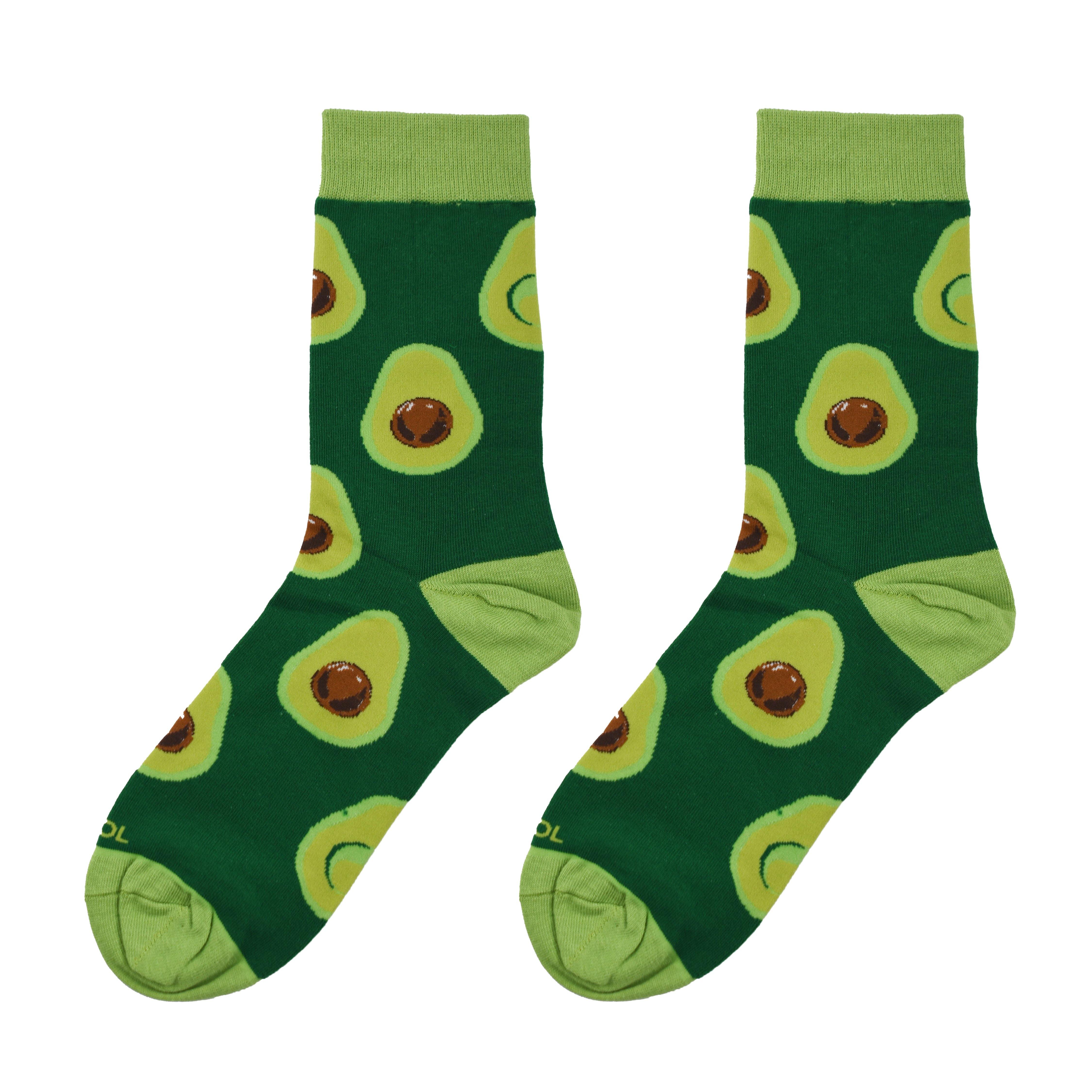 Avocados Men's Crew Socks