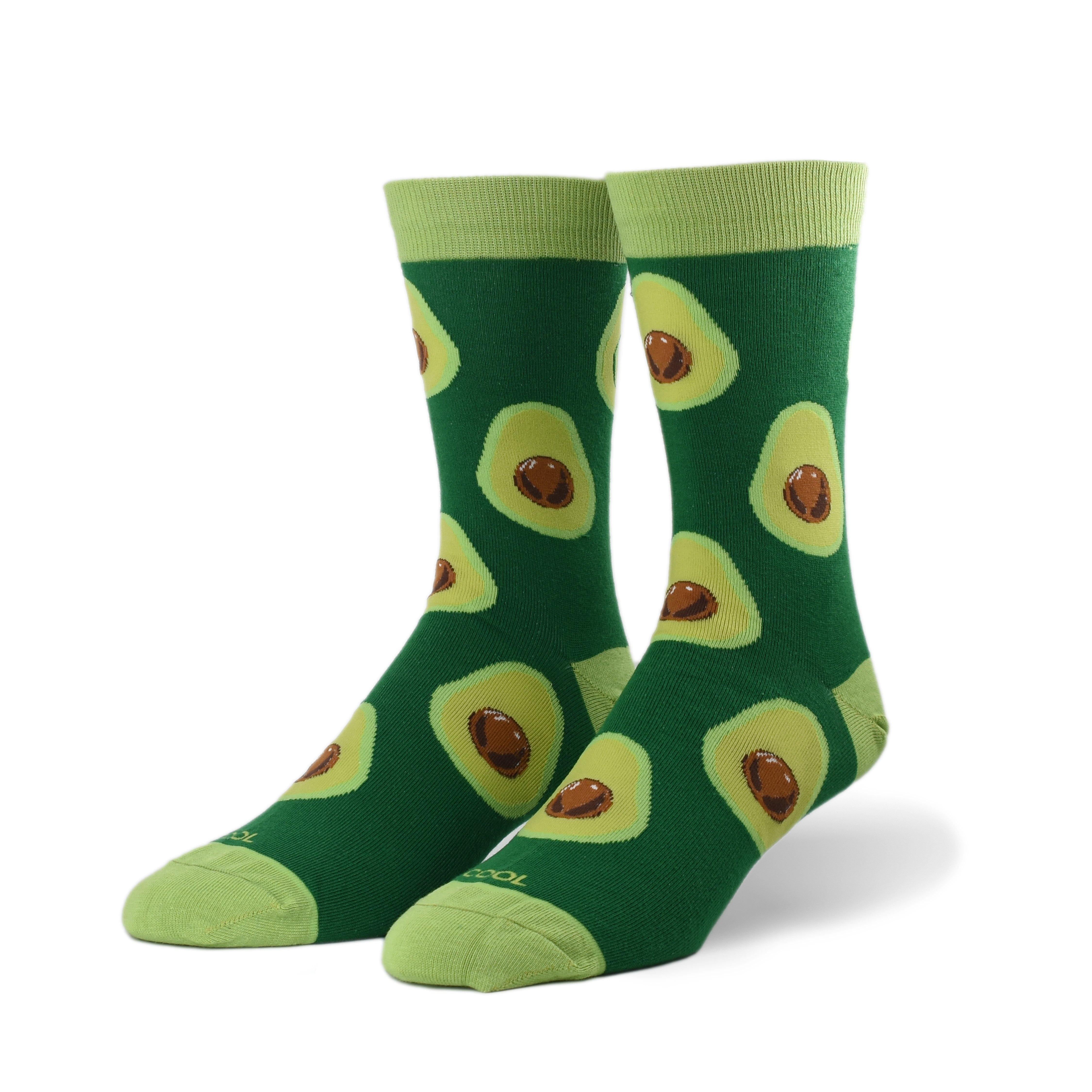 Avocados Men's Crew Socks