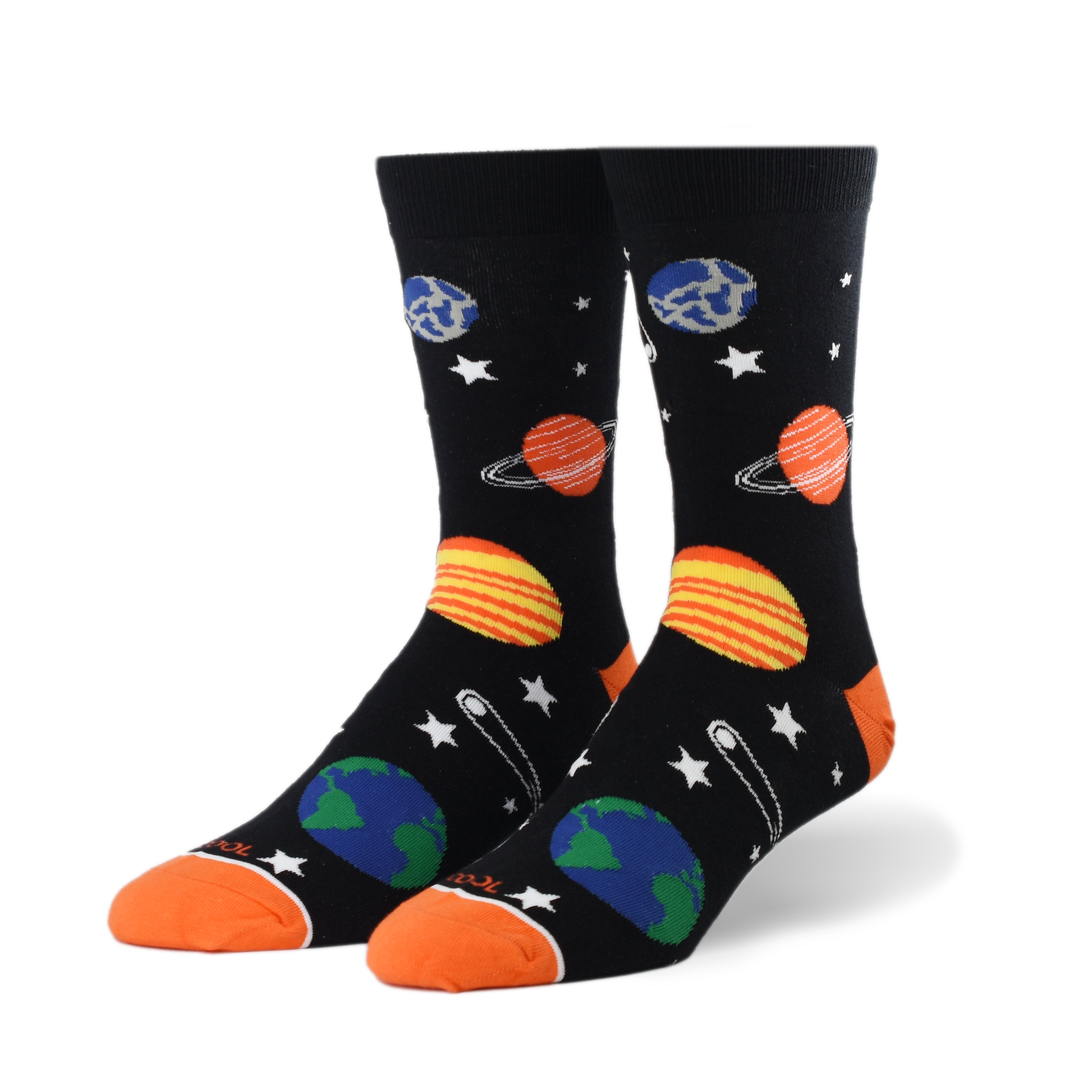 Planets Men's Crew Socks