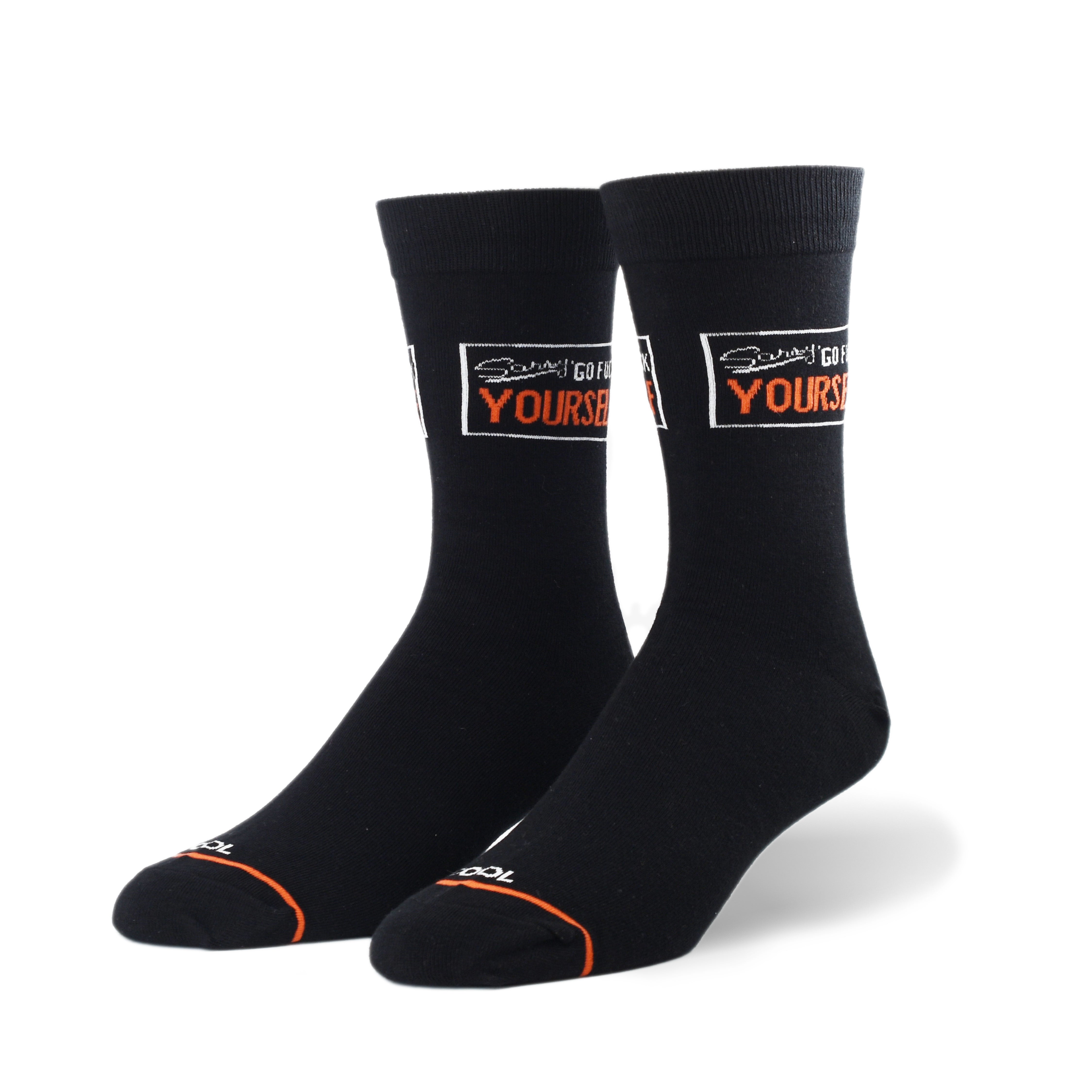 Sorry Go F Yourself Men's Crew Socks