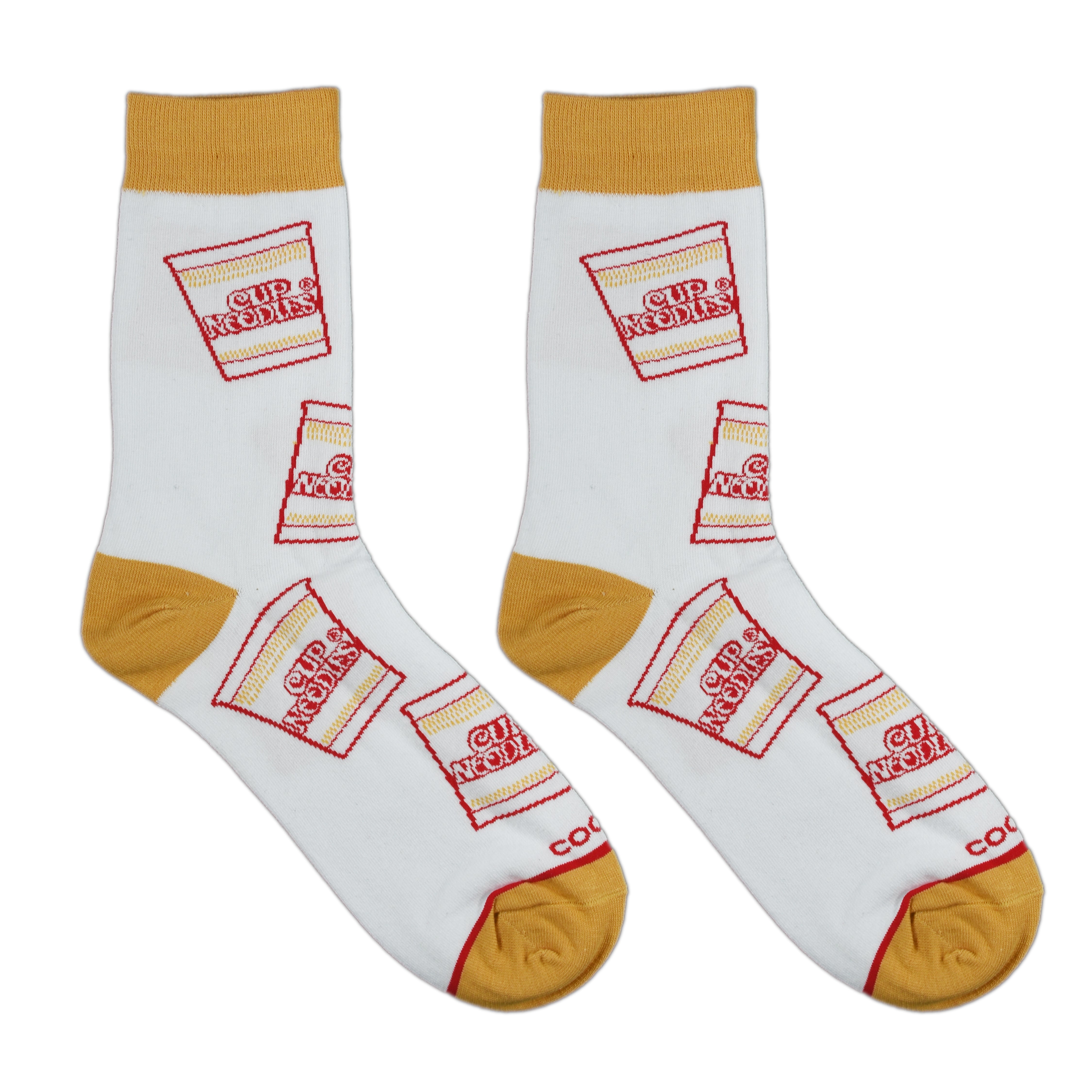 Cup Noodles All Over Men's Crew Socks
