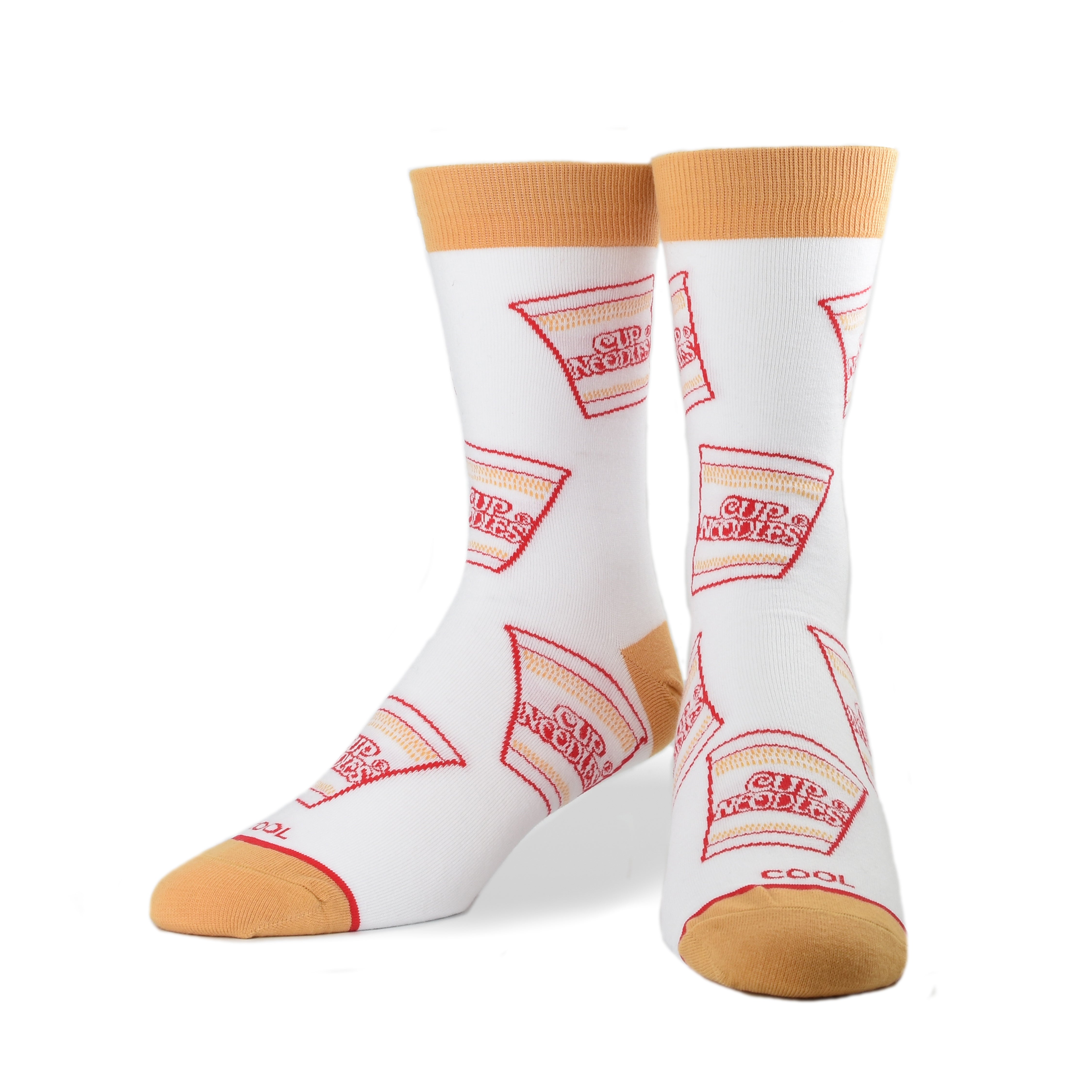 Cup Noodles All Over Men's Crew Socks