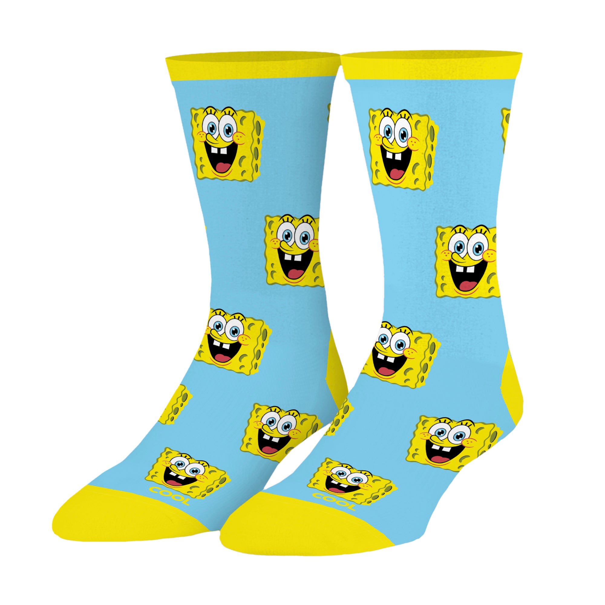 SpongeBob All Over Big Kids Crew Socks