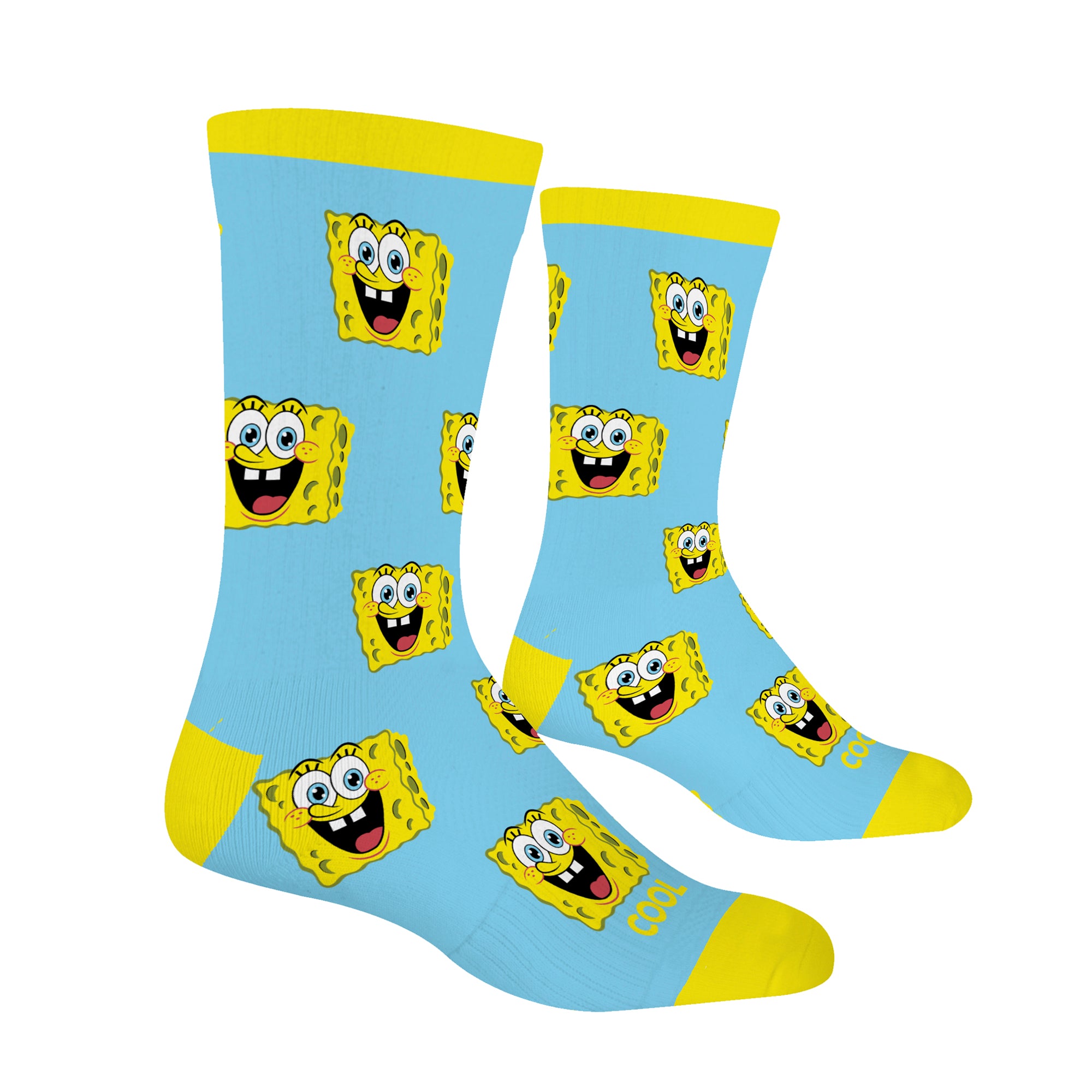 SpongeBob All Over Big Kids Crew Socks