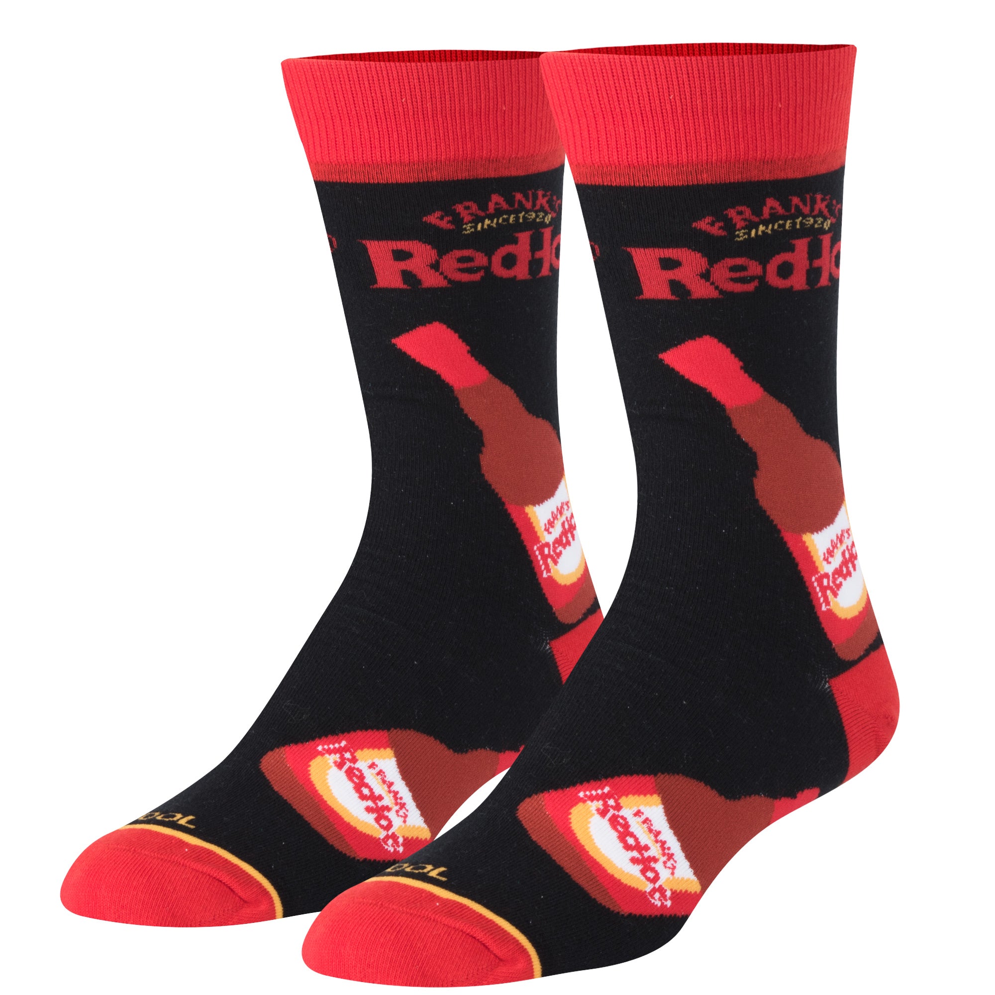 Frank's RedHot Bottles Men's Crew Socks