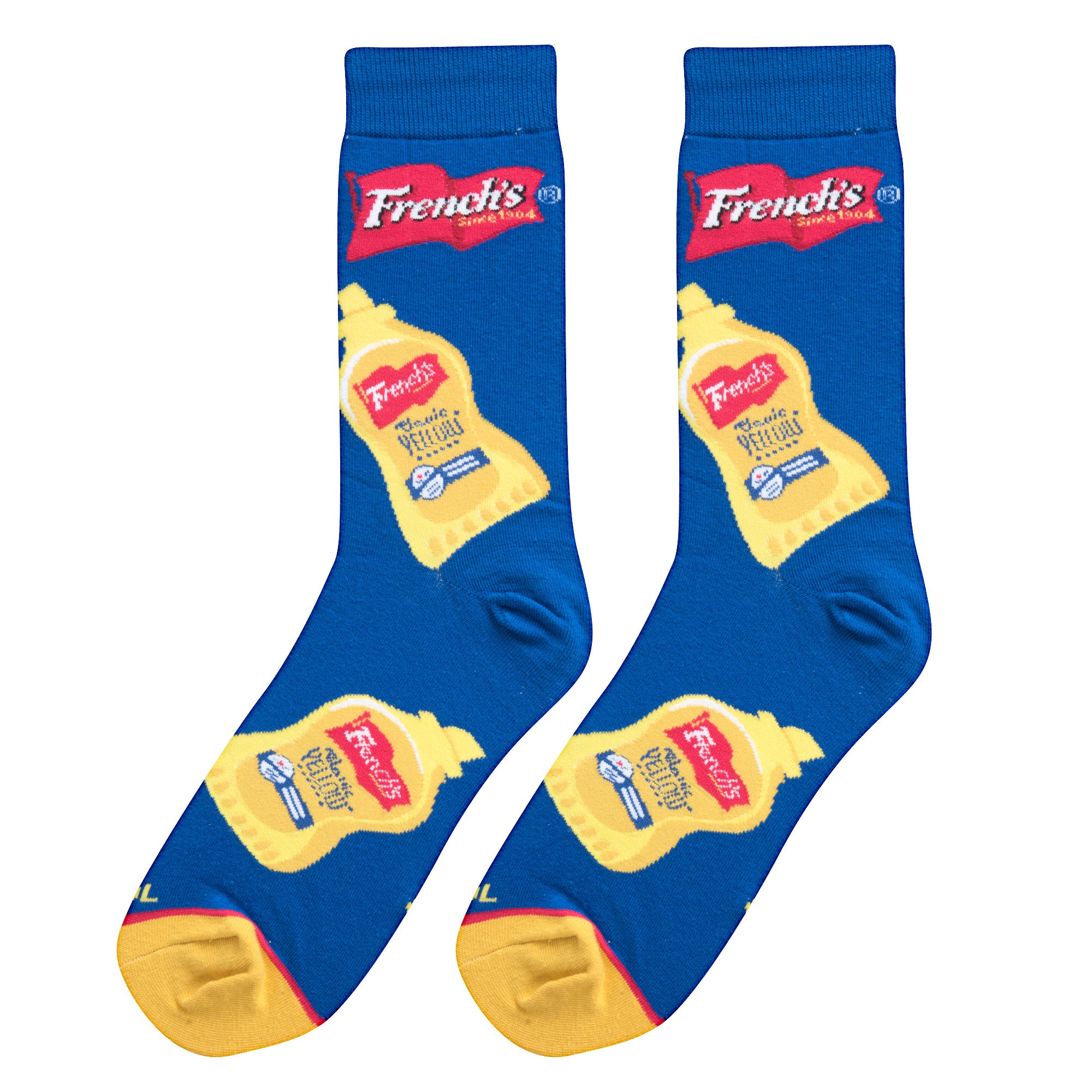 French's Mustard Men's Crew Socks
