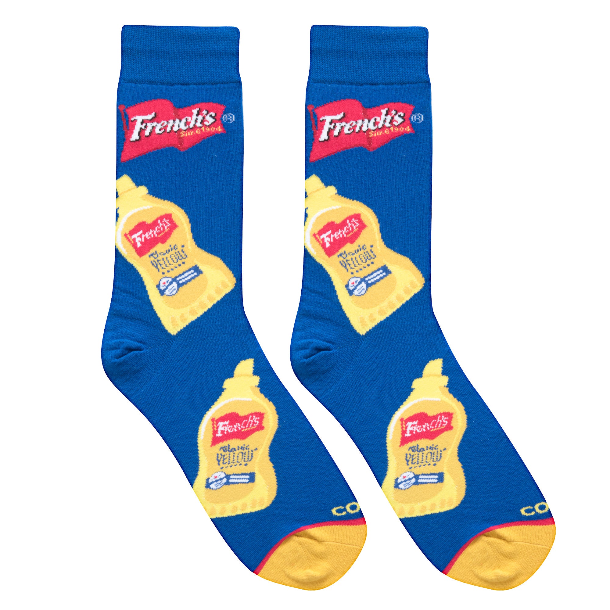 French's Mustard Men's Crew Socks