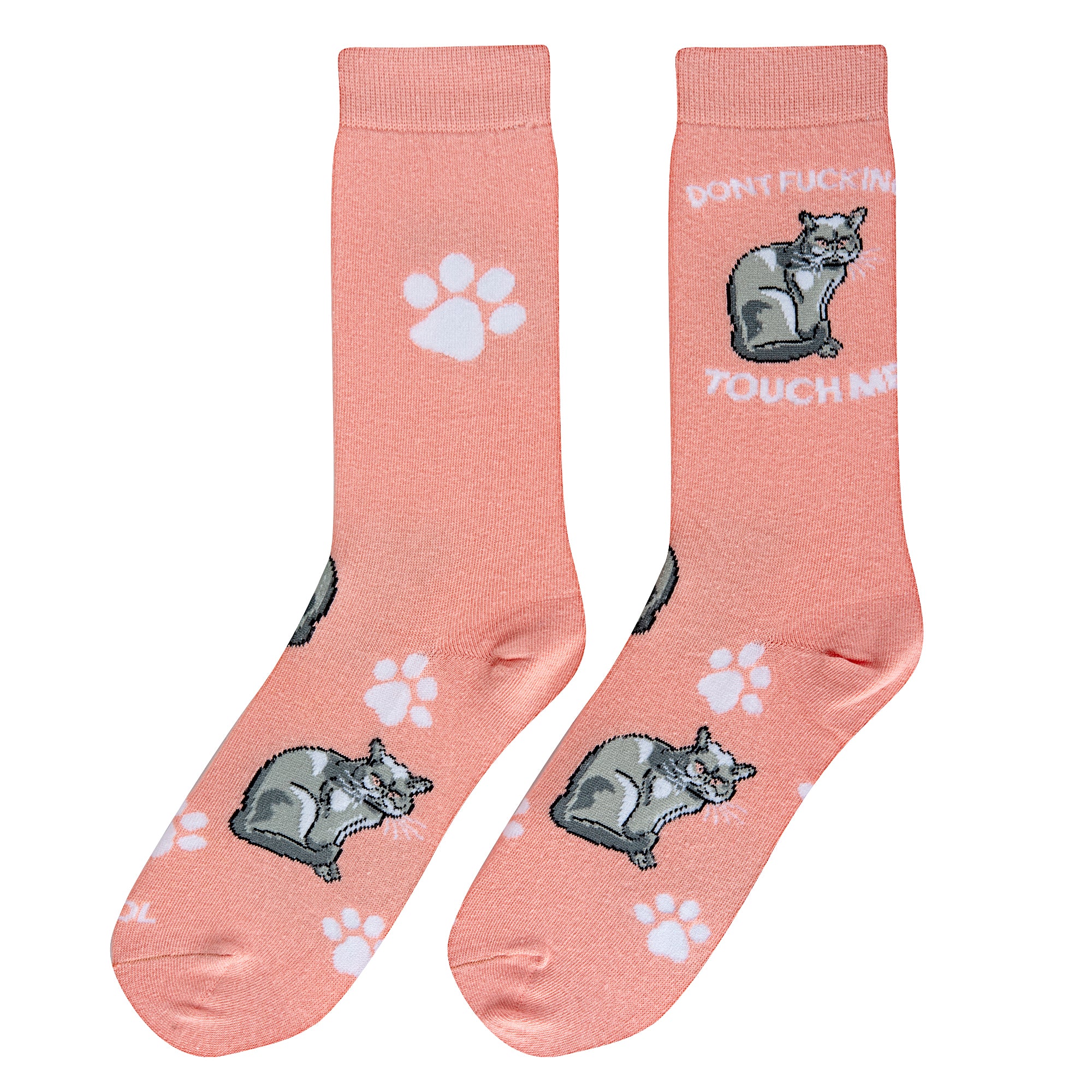 Don't Touch Me Women's Crew Socks