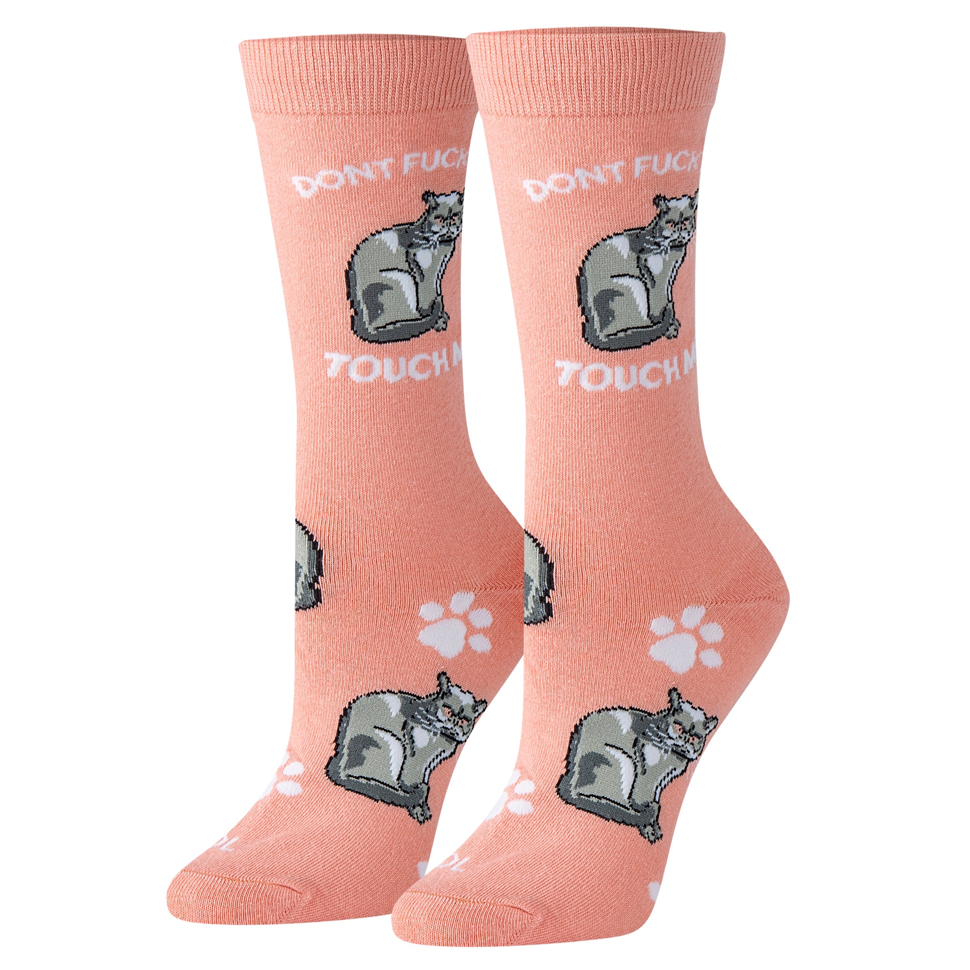 Don't Touch Me Women's Crew Socks