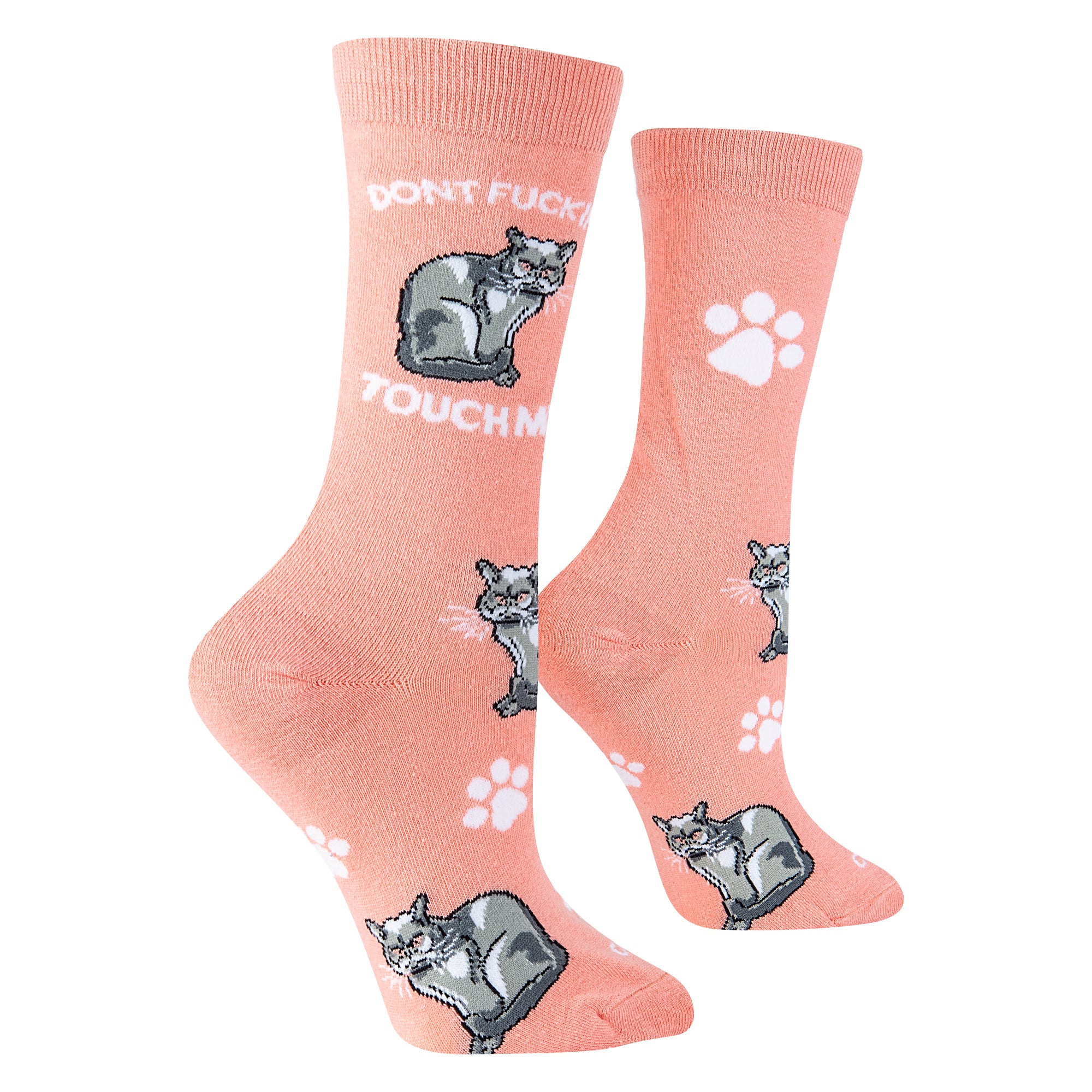 Don't Touch Me Women's Crew Socks