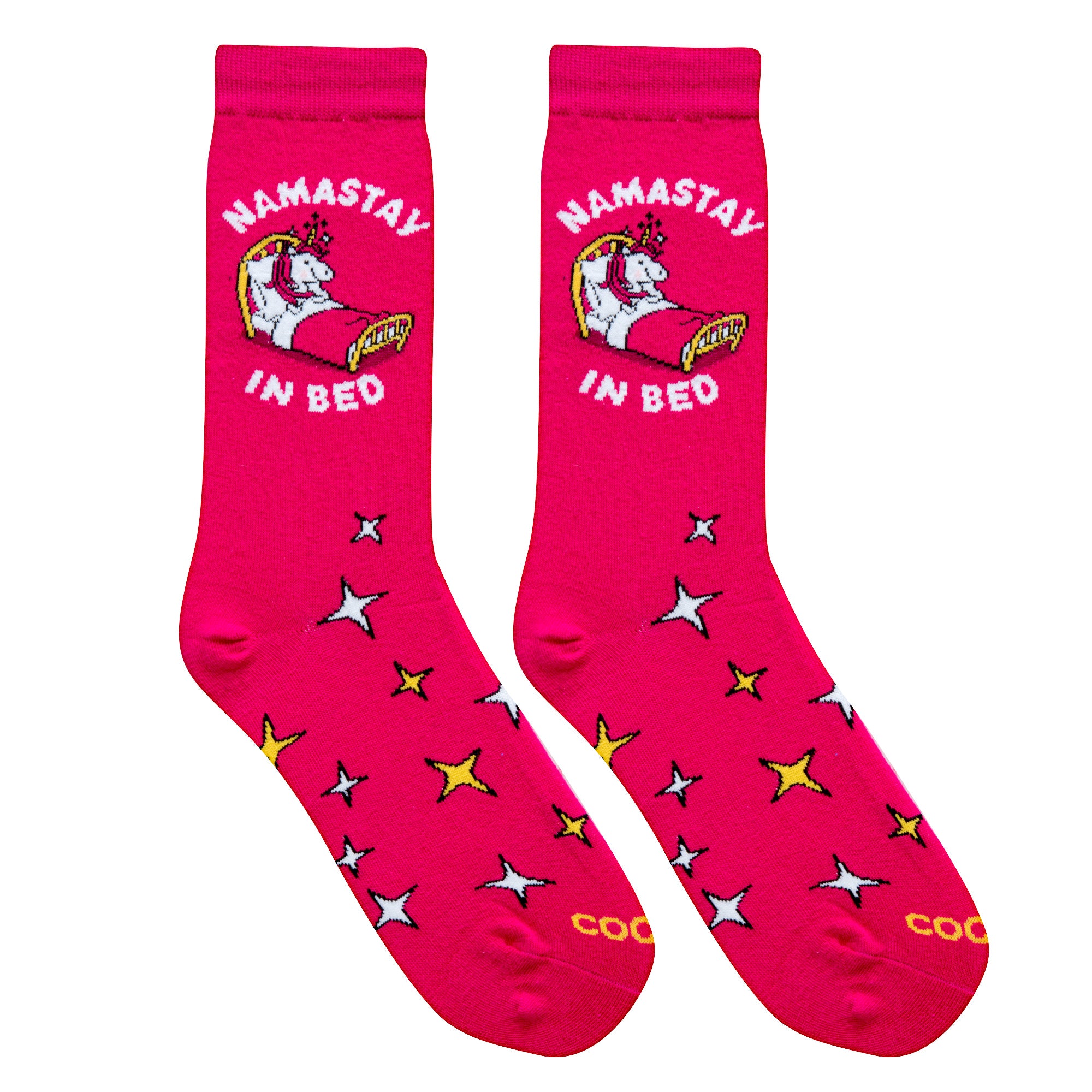 Namastay In Bed Women's Crew Socks