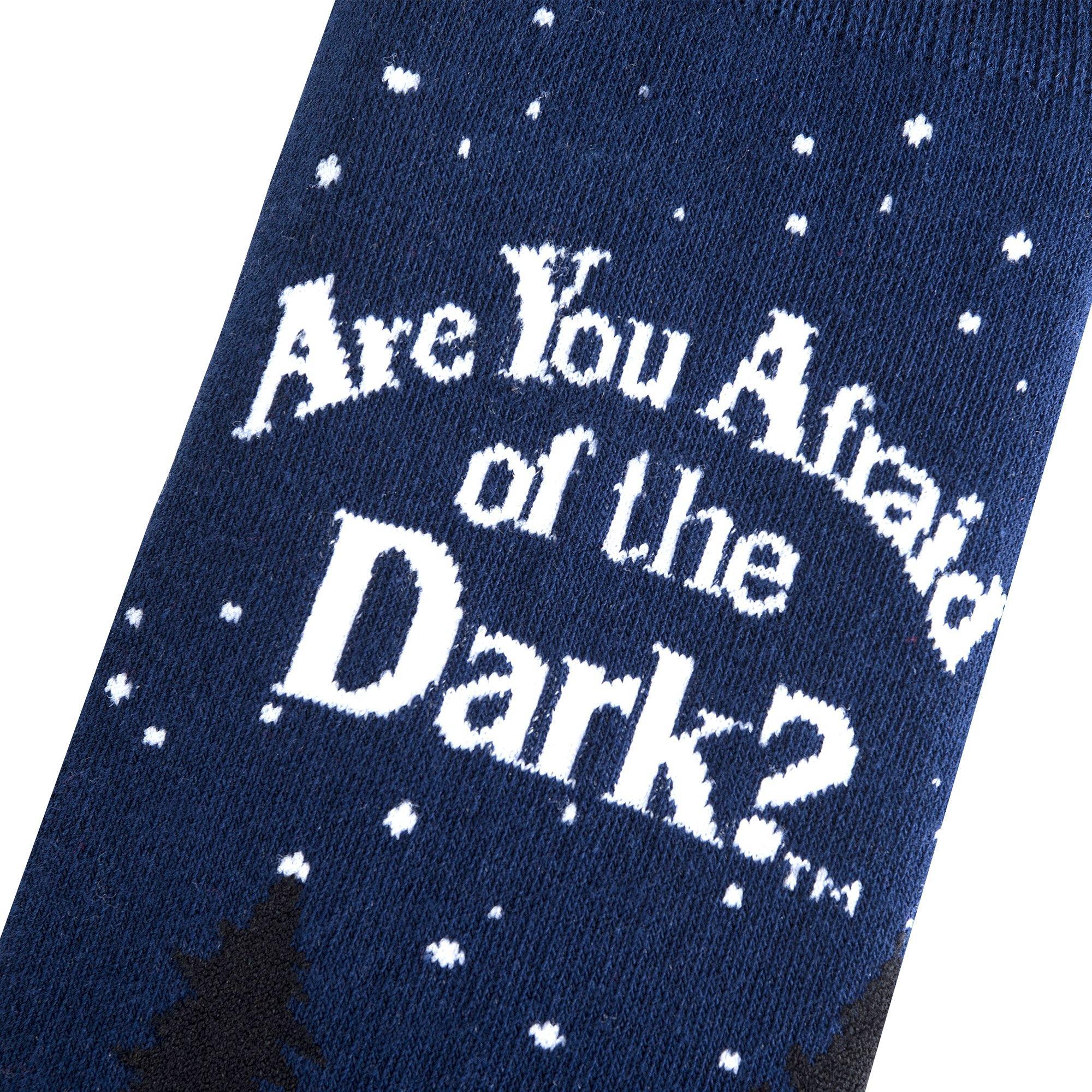 Are You Afraid of the Dark Men's Crew Socks