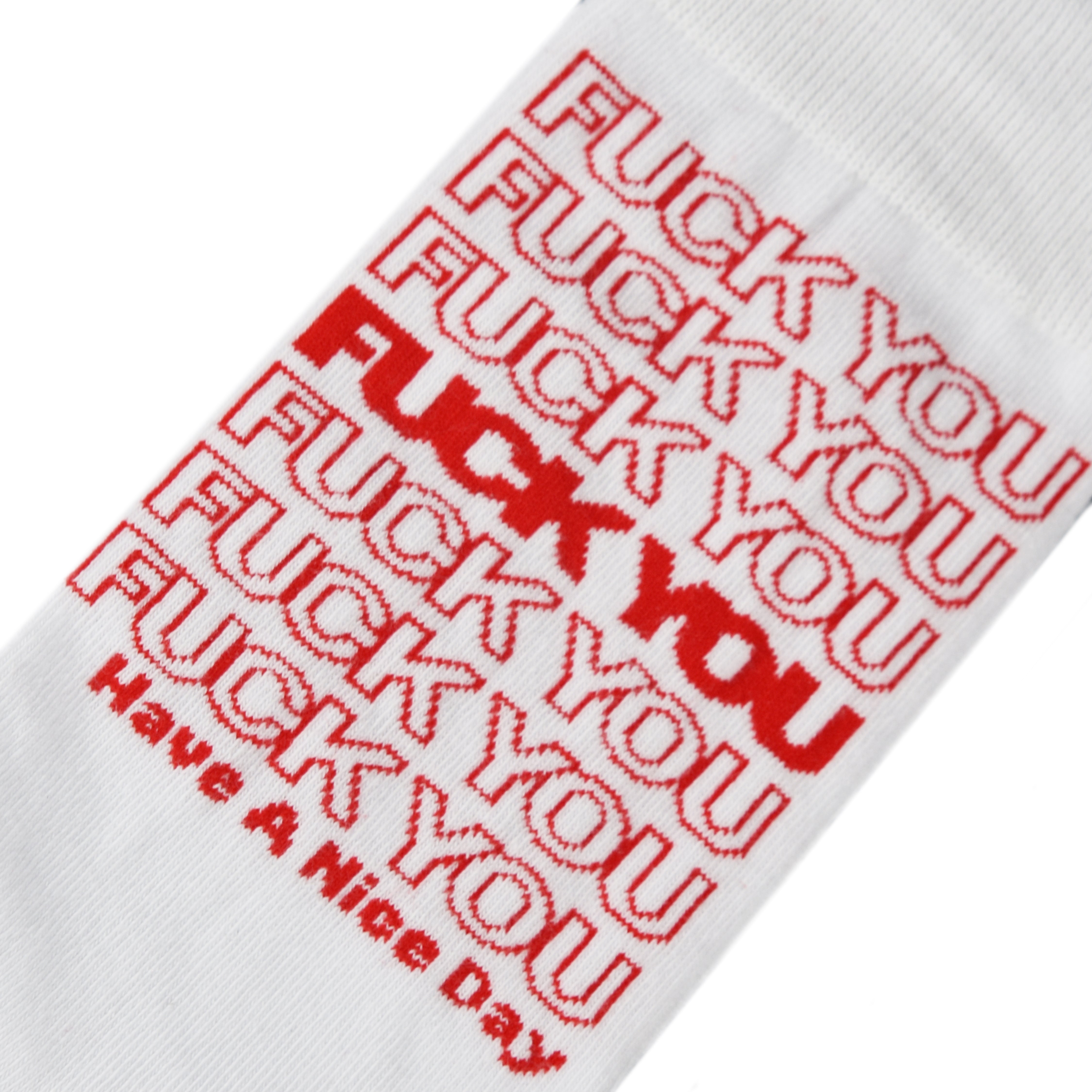 Fuck You Bag Men's Crew Socks