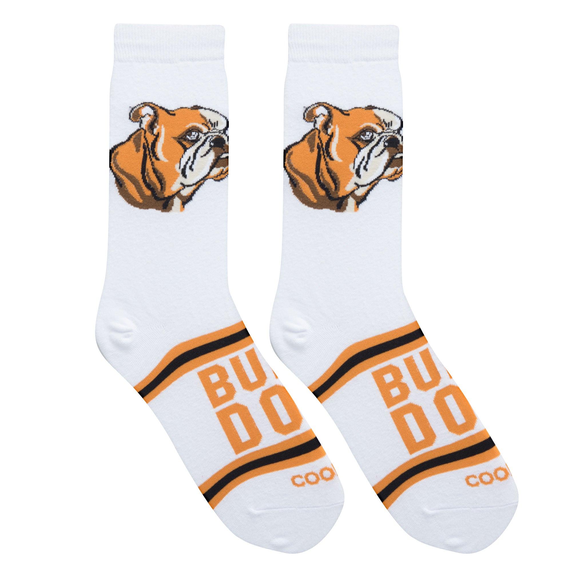 Bulldog Women's Crew Socks
