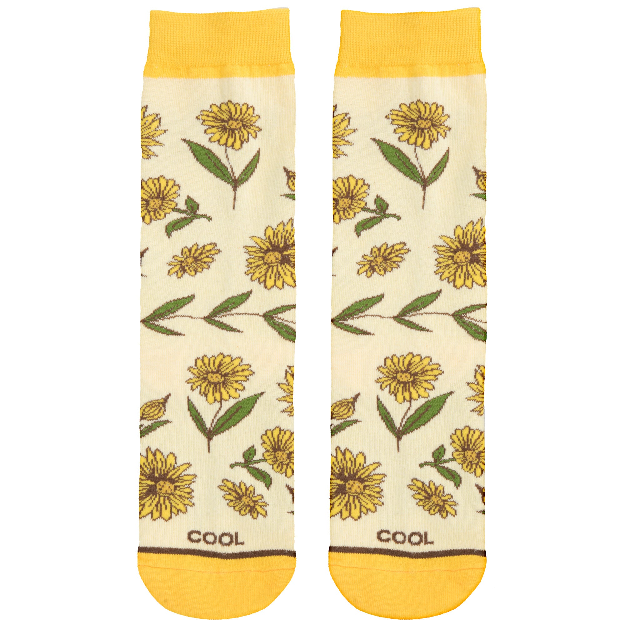 Sun Flower Women's Crew Socks