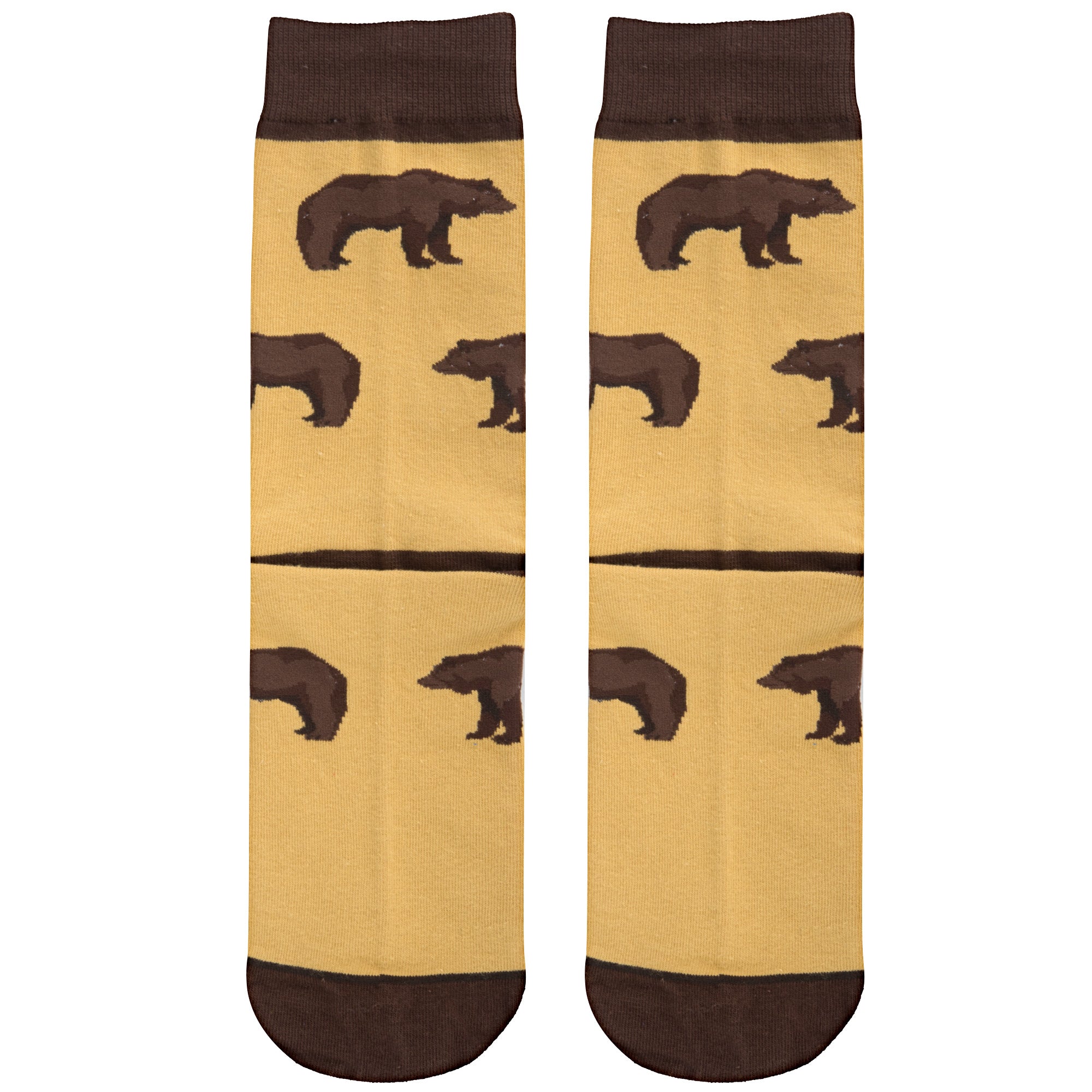 Grizzly Bear Men's Crew Socks