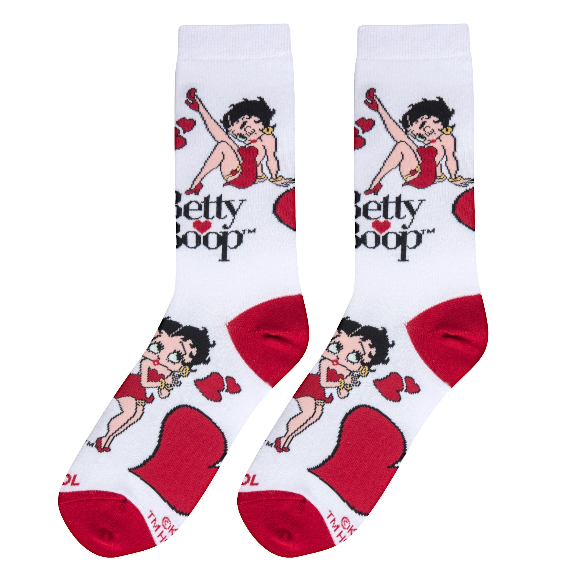 Betty Boop Women's Crew Socks