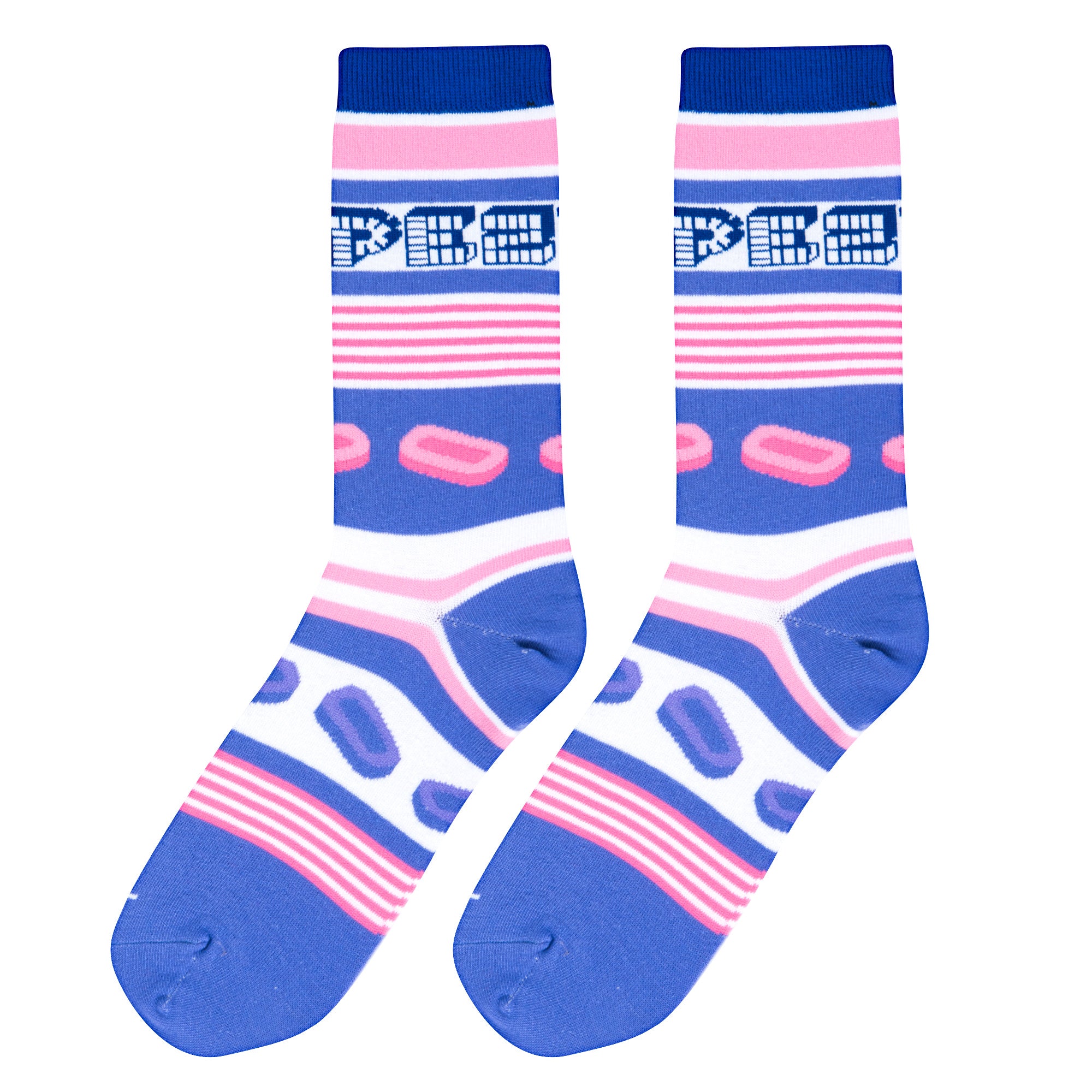 Pez Stripes Men's Crew Socks
