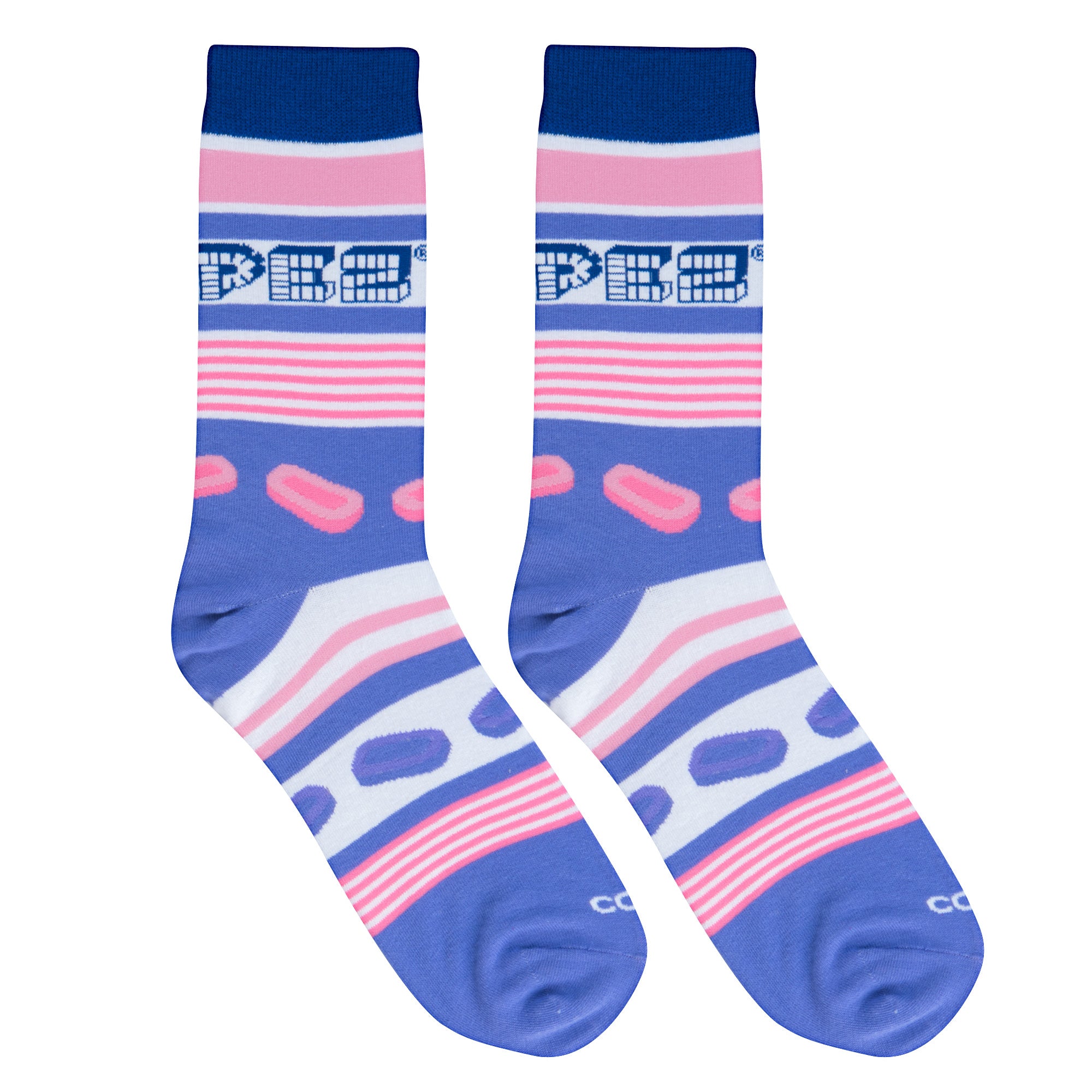 Pez Stripes Men's Crew Socks