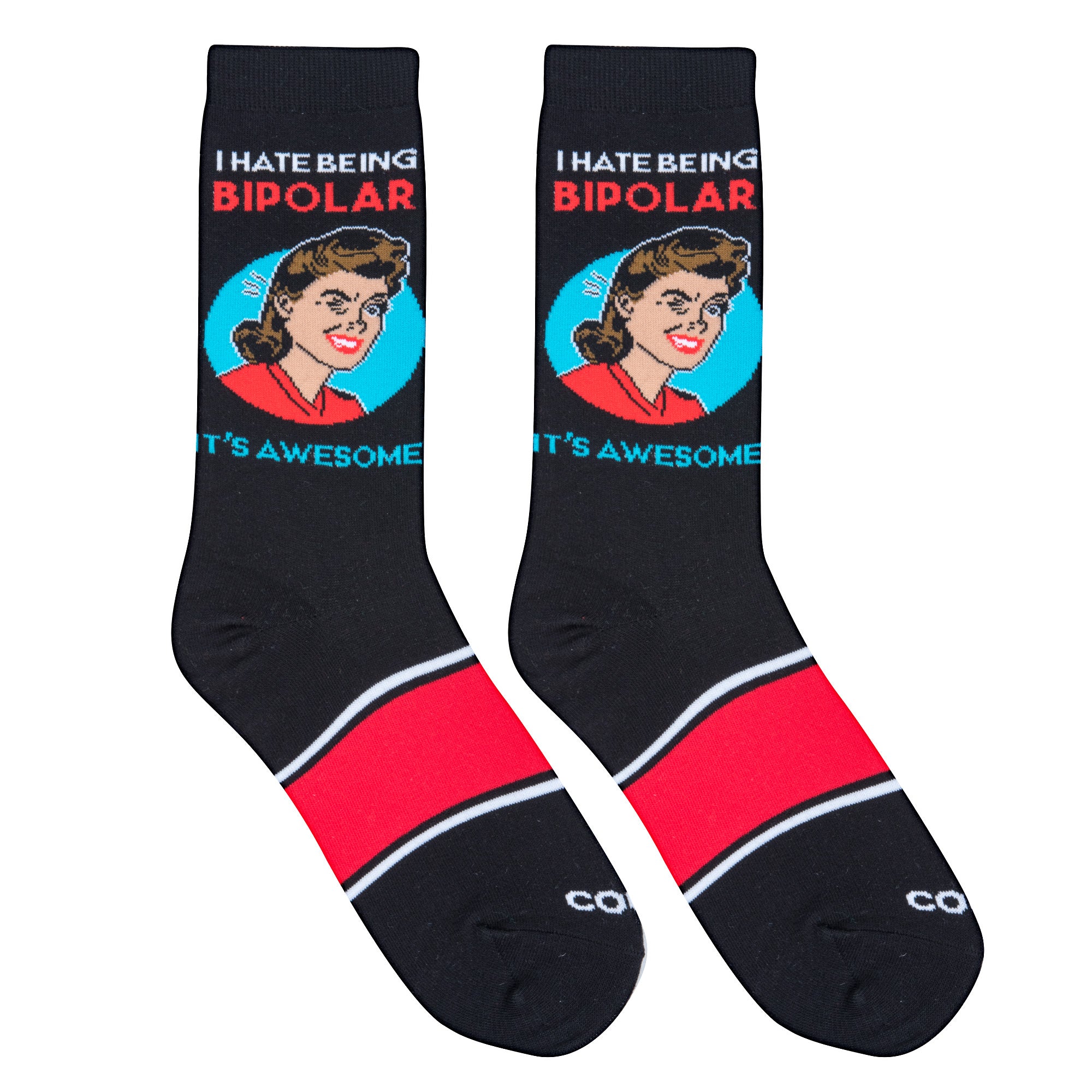 Bipolar Women's Crew Socks