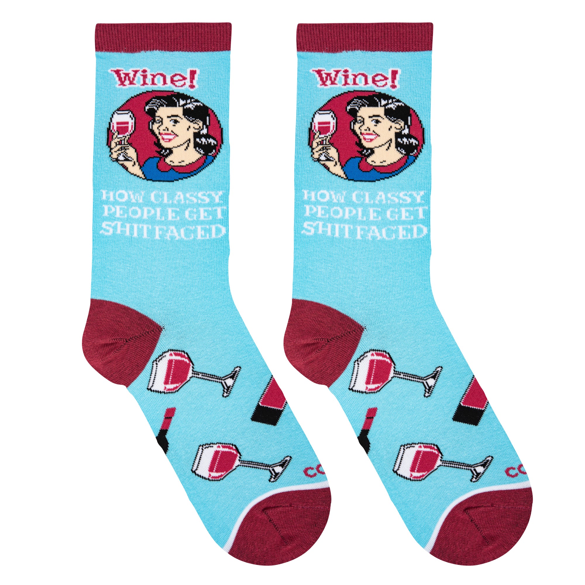 Classy People Women's Crew Socks