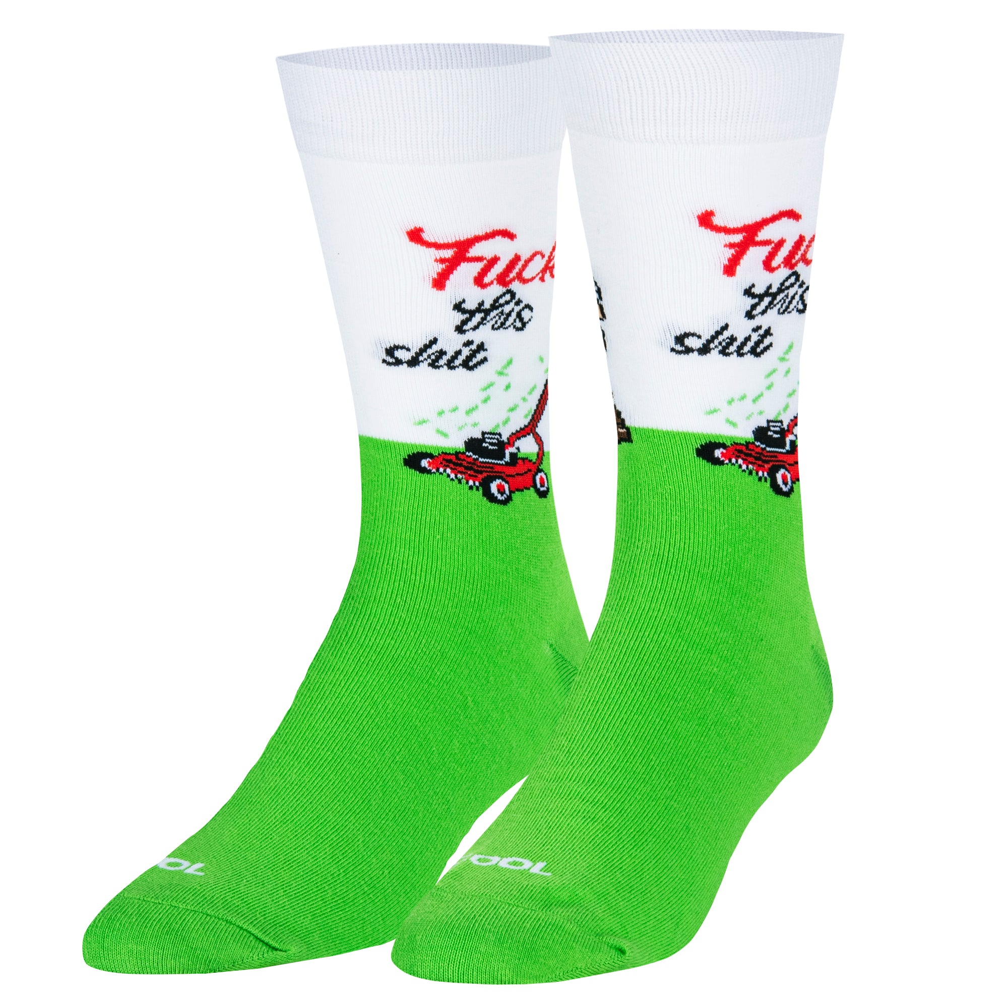 Fuck This Grass Men's Crew Socks