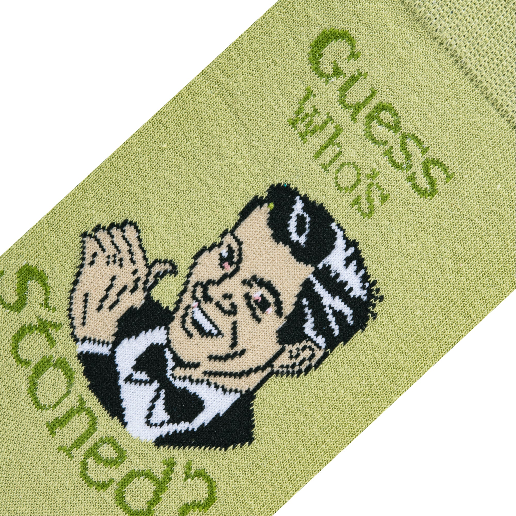Guess Who's Stoned Men's Crew Socks