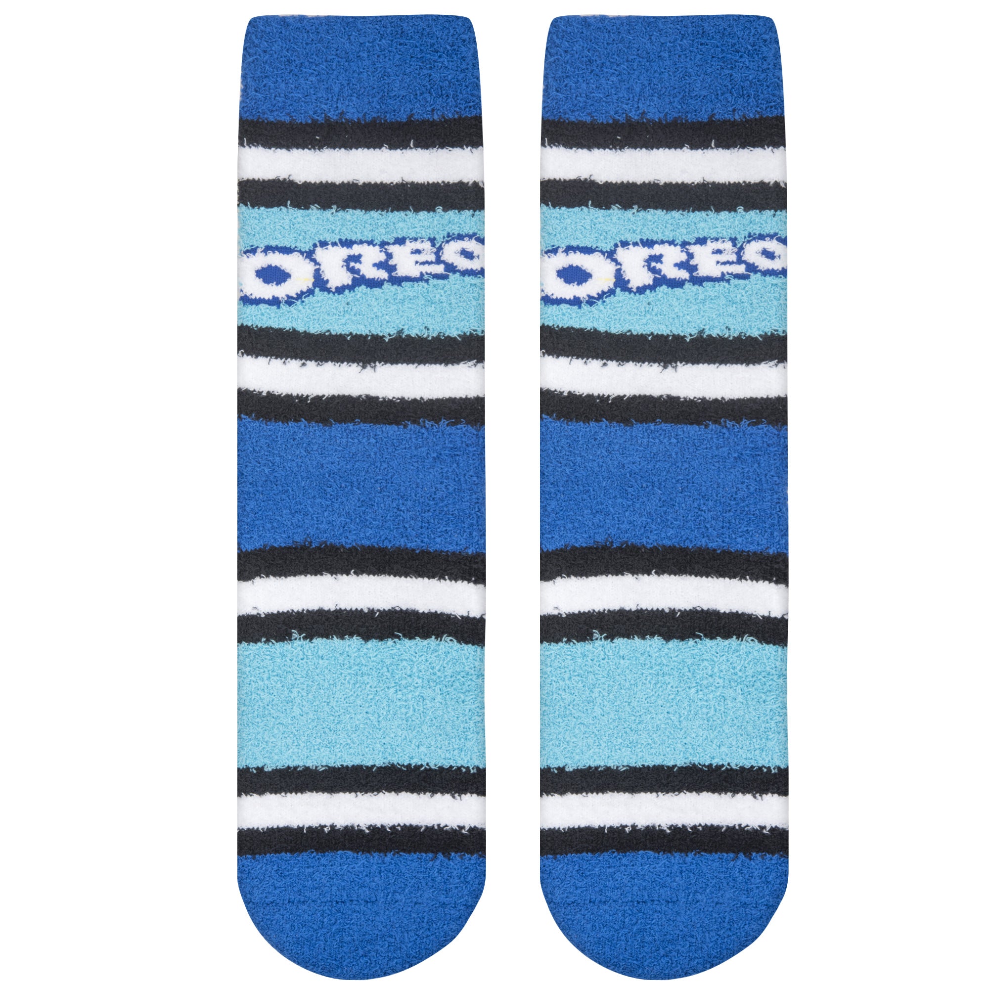 Oreo Fuzzy Women's Crew Socks
