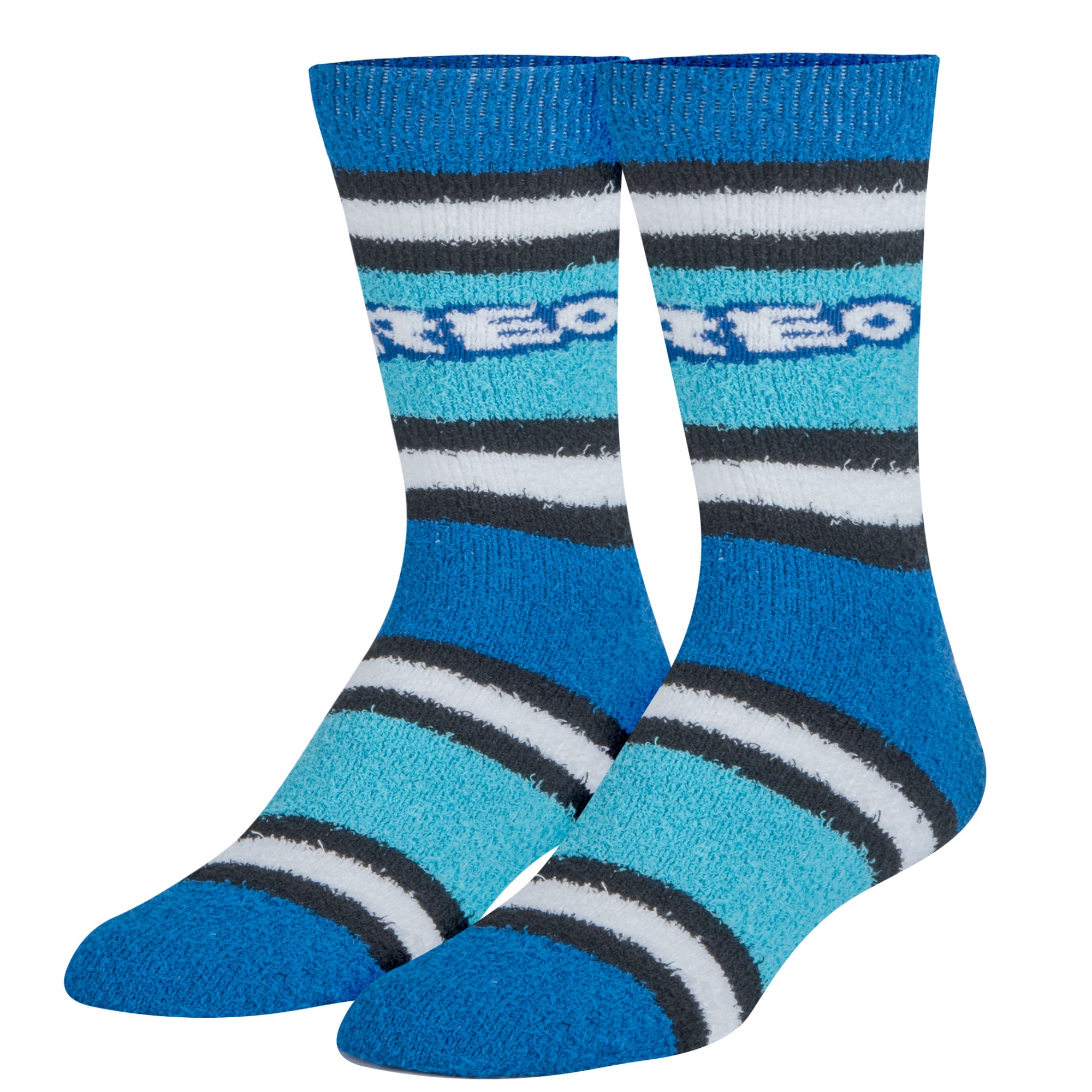 Oreo Fuzzy Women's Crew Socks