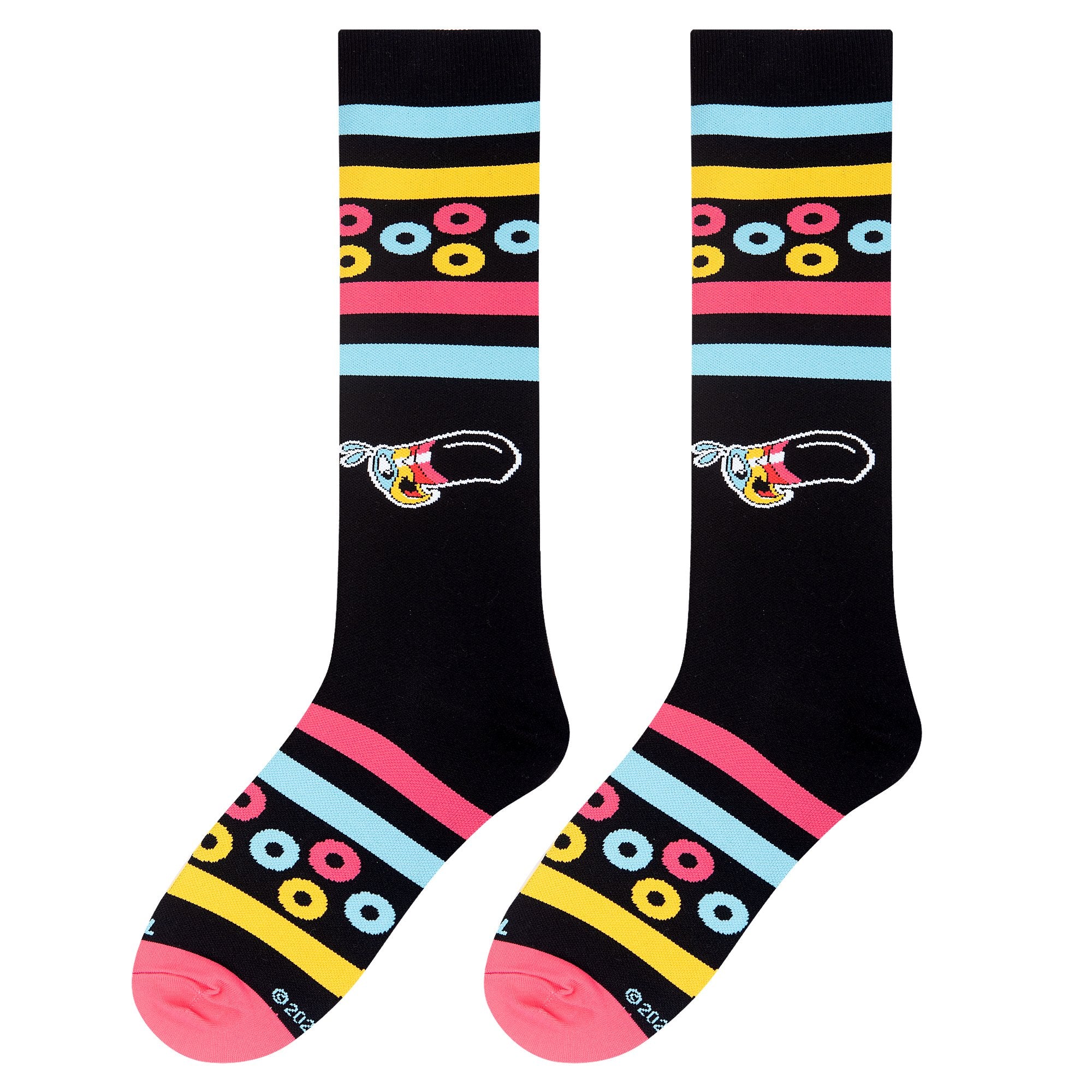 Froot Loops Compression Socks