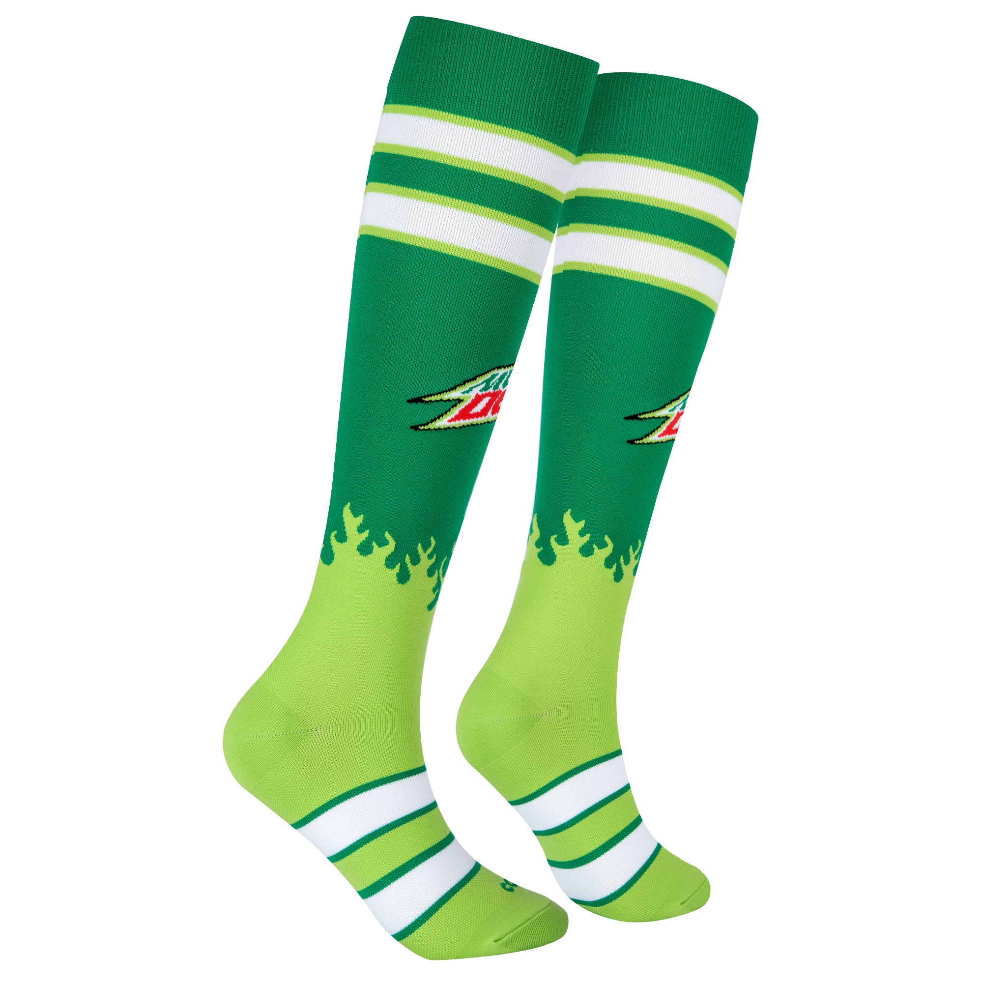 Mountain Dew Compression Socks