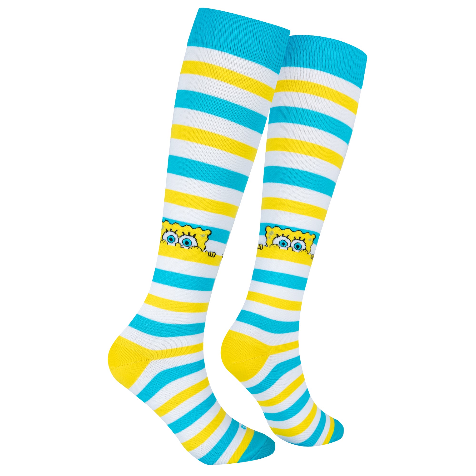SpongeBob Peek Compression Socks