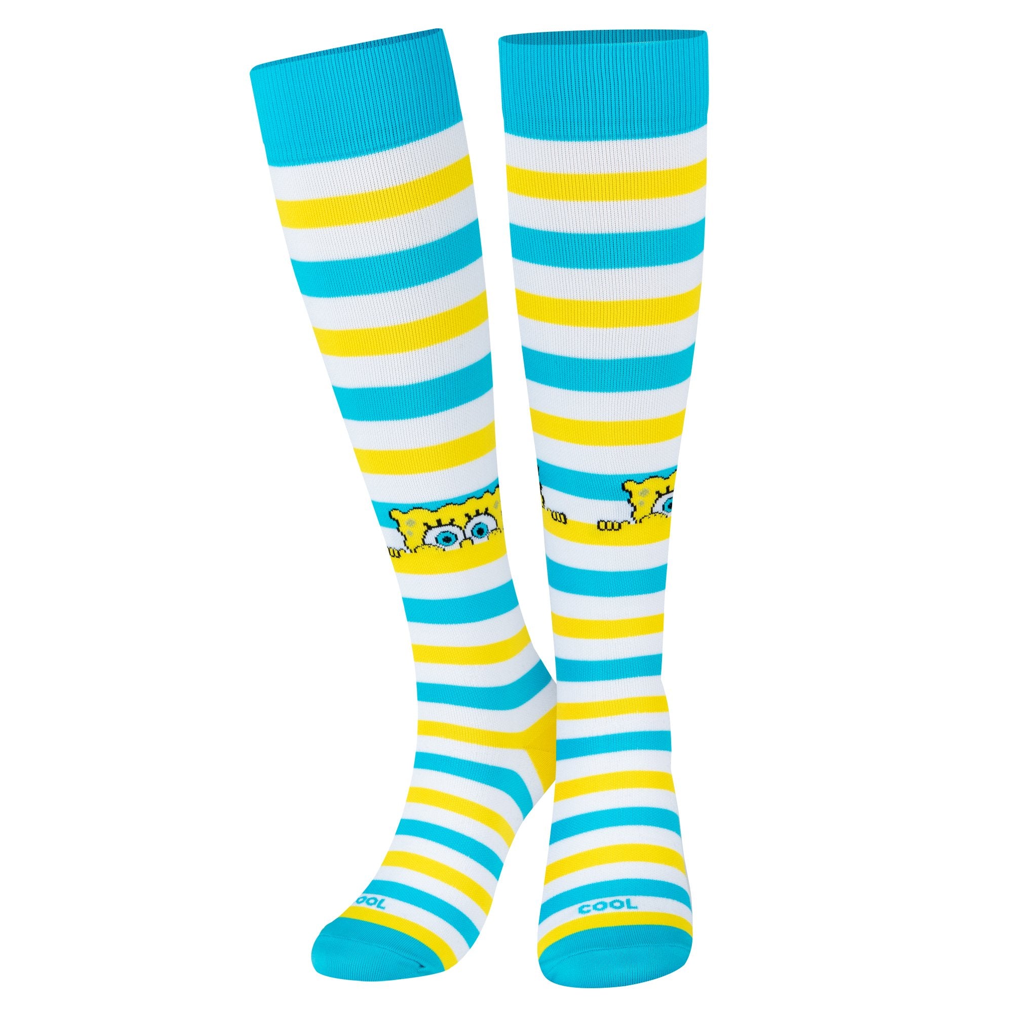 SpongeBob Peek Compression Socks