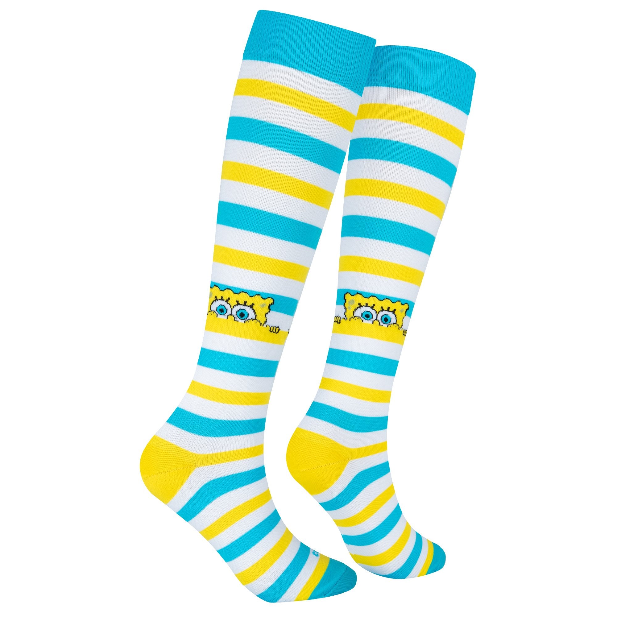 SpongeBob Peek Compression Socks