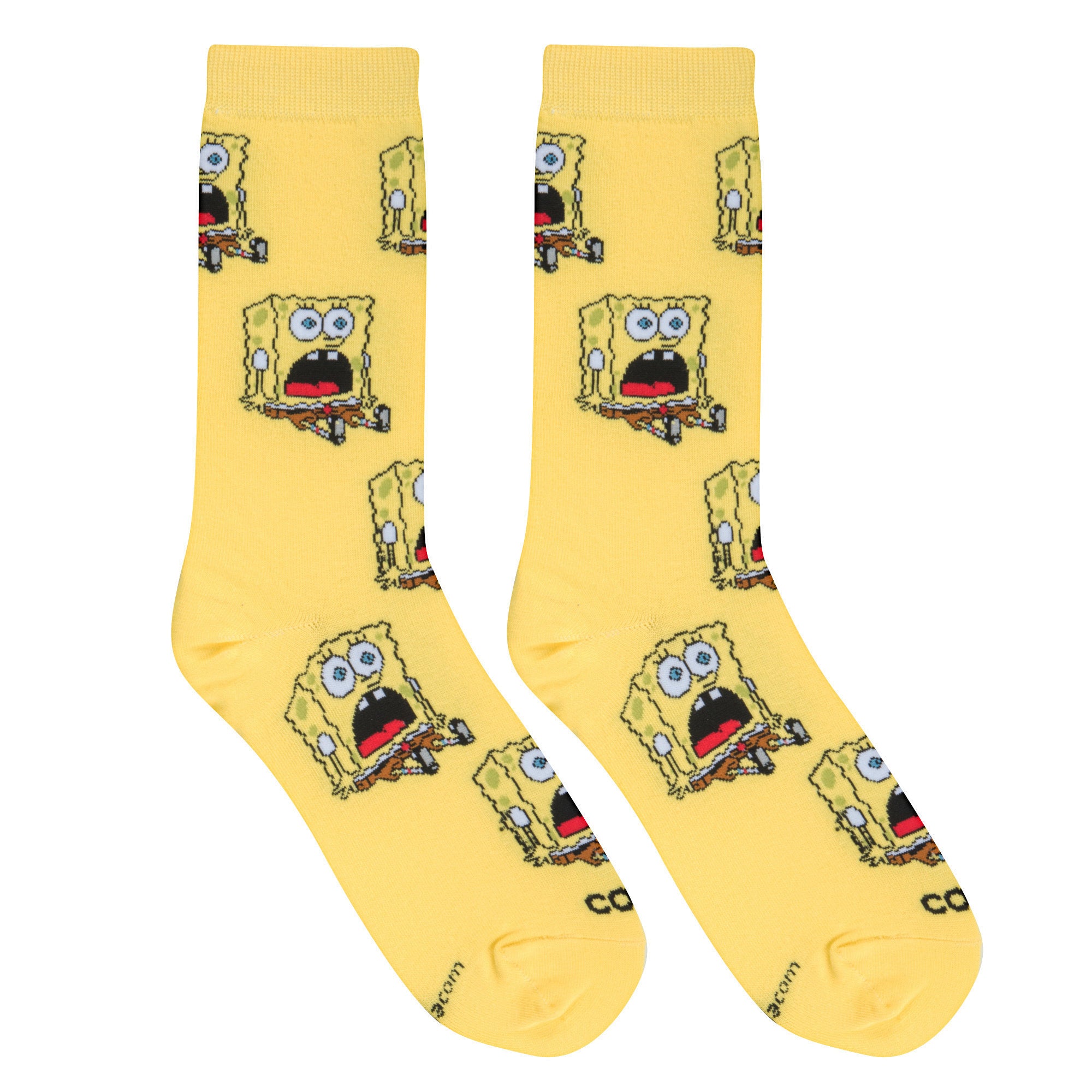 Surprised Bob Men's Crew Socks