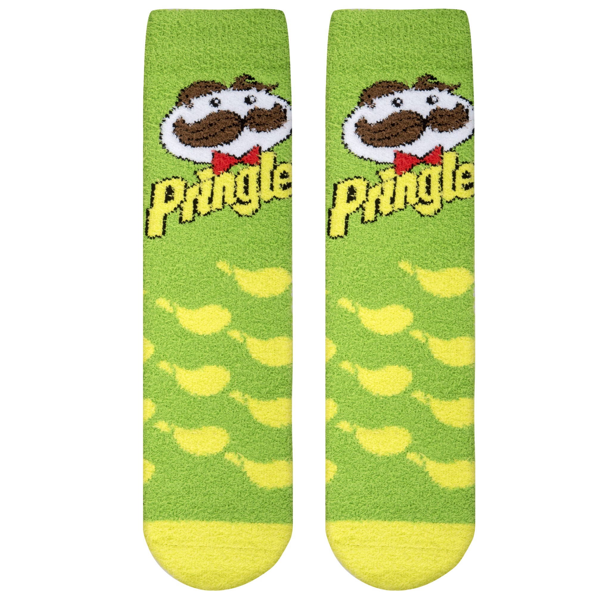 Pringles Sour Cream Fuzzy Women's Crew Socks