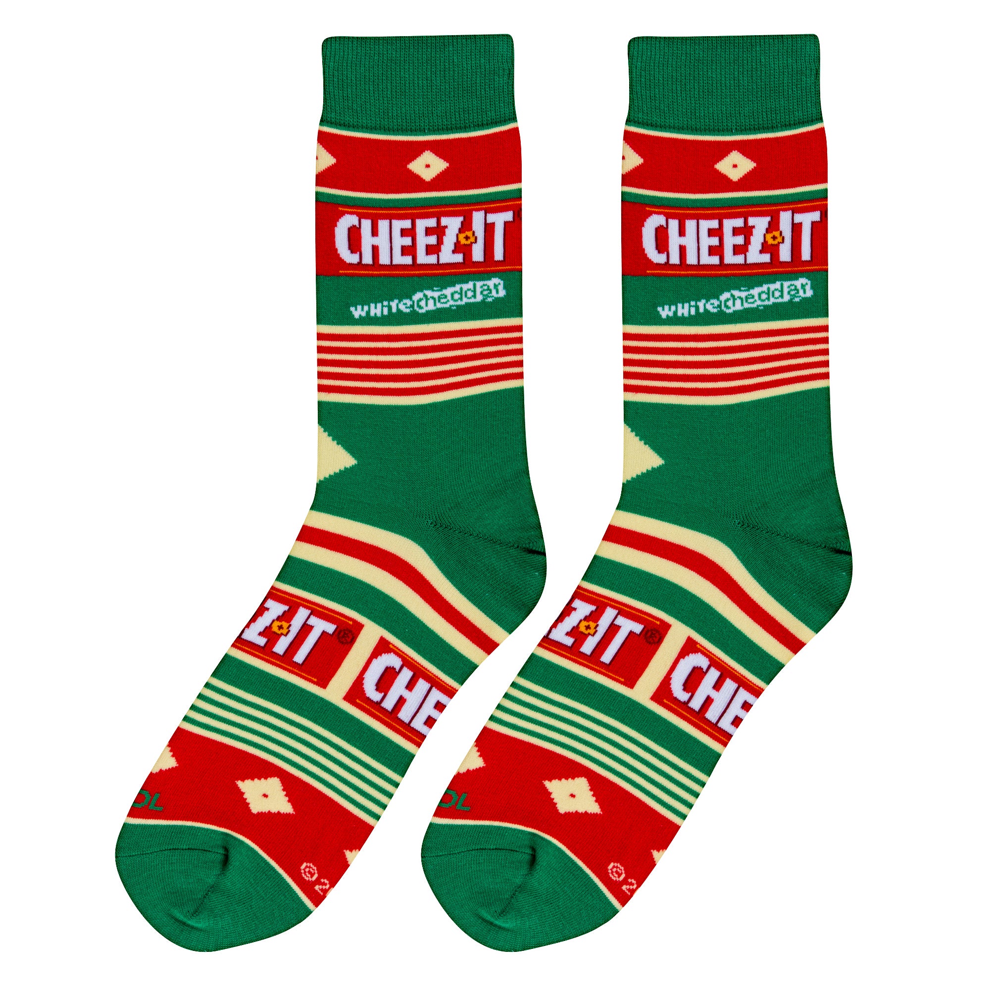 Cheez-It White Cheddar Men's Crew Socks