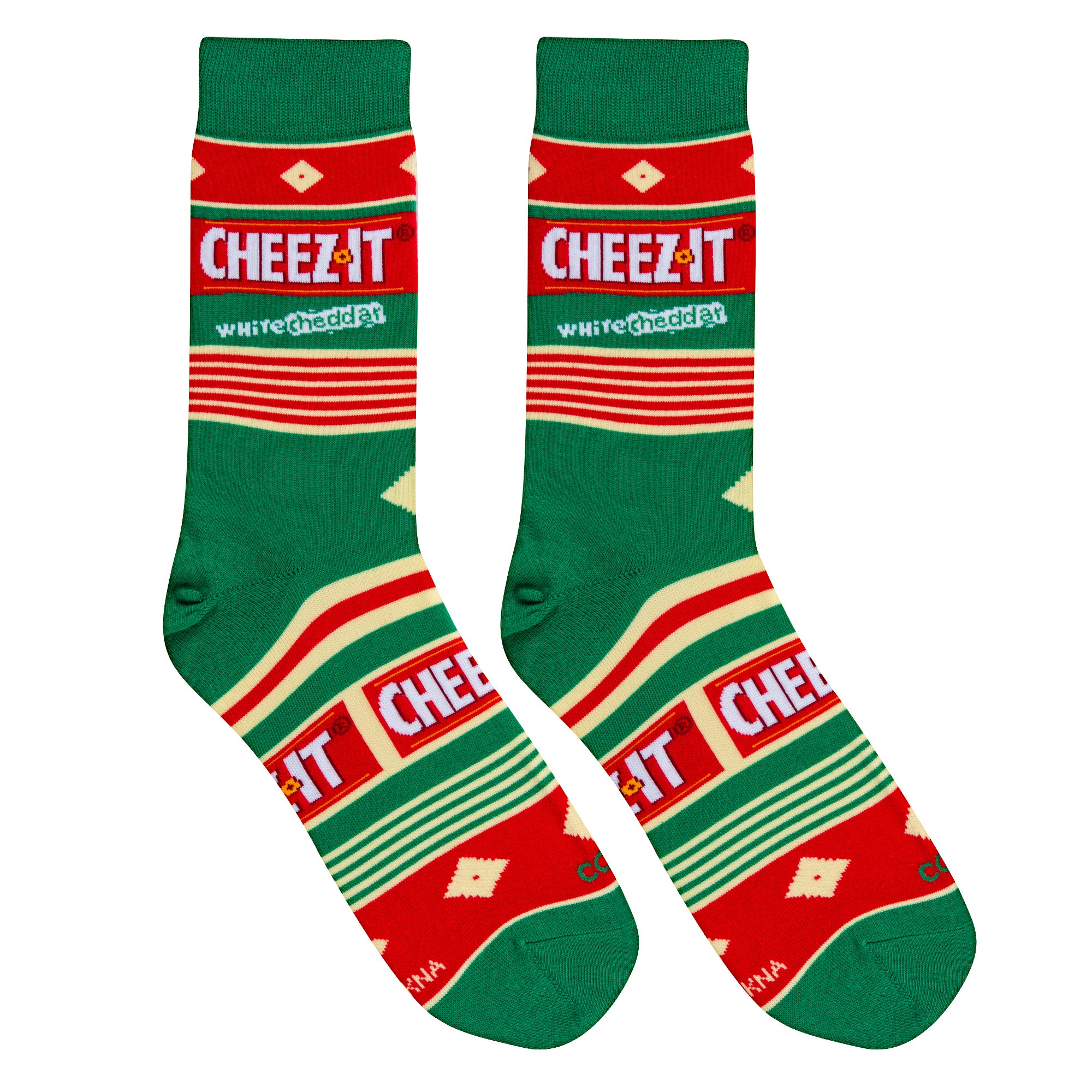 Cheez-It White Cheddar Men's Crew Socks