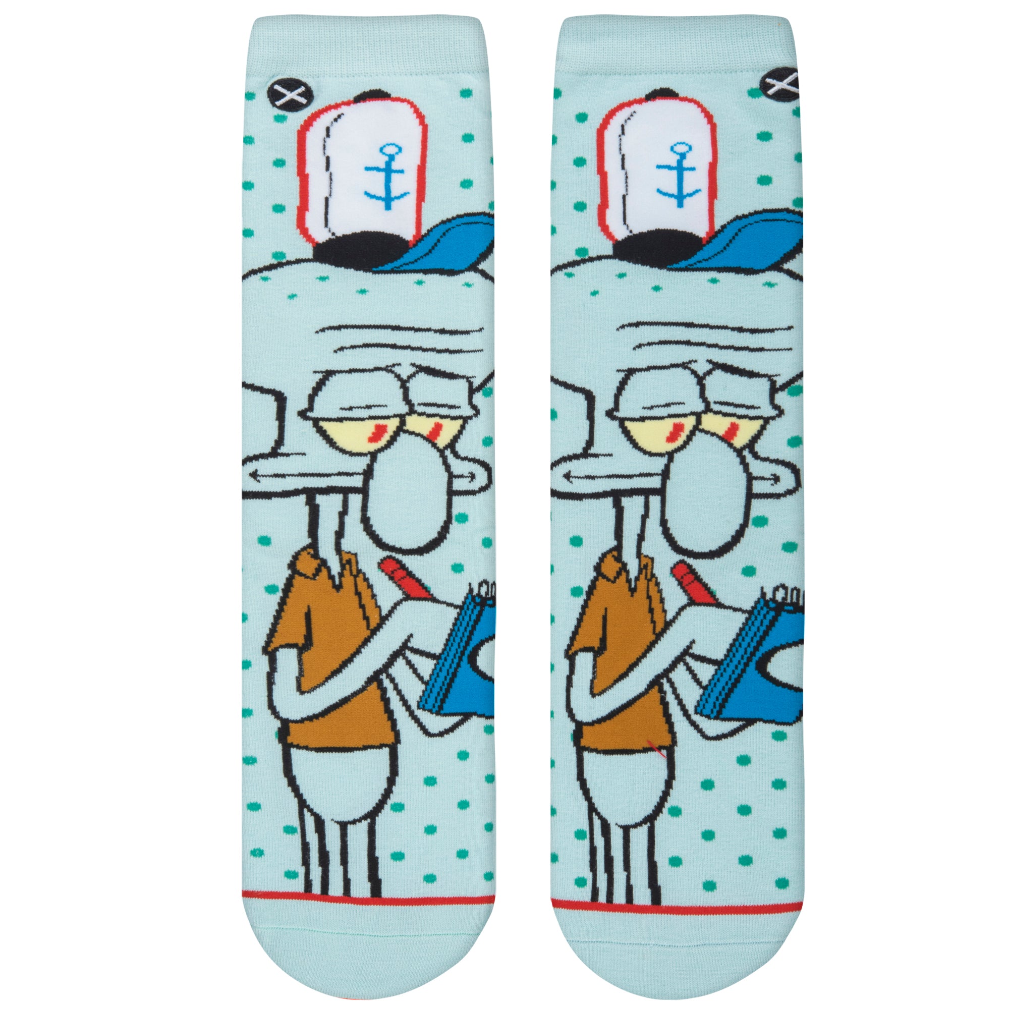 Squidward Men's Crew Socks