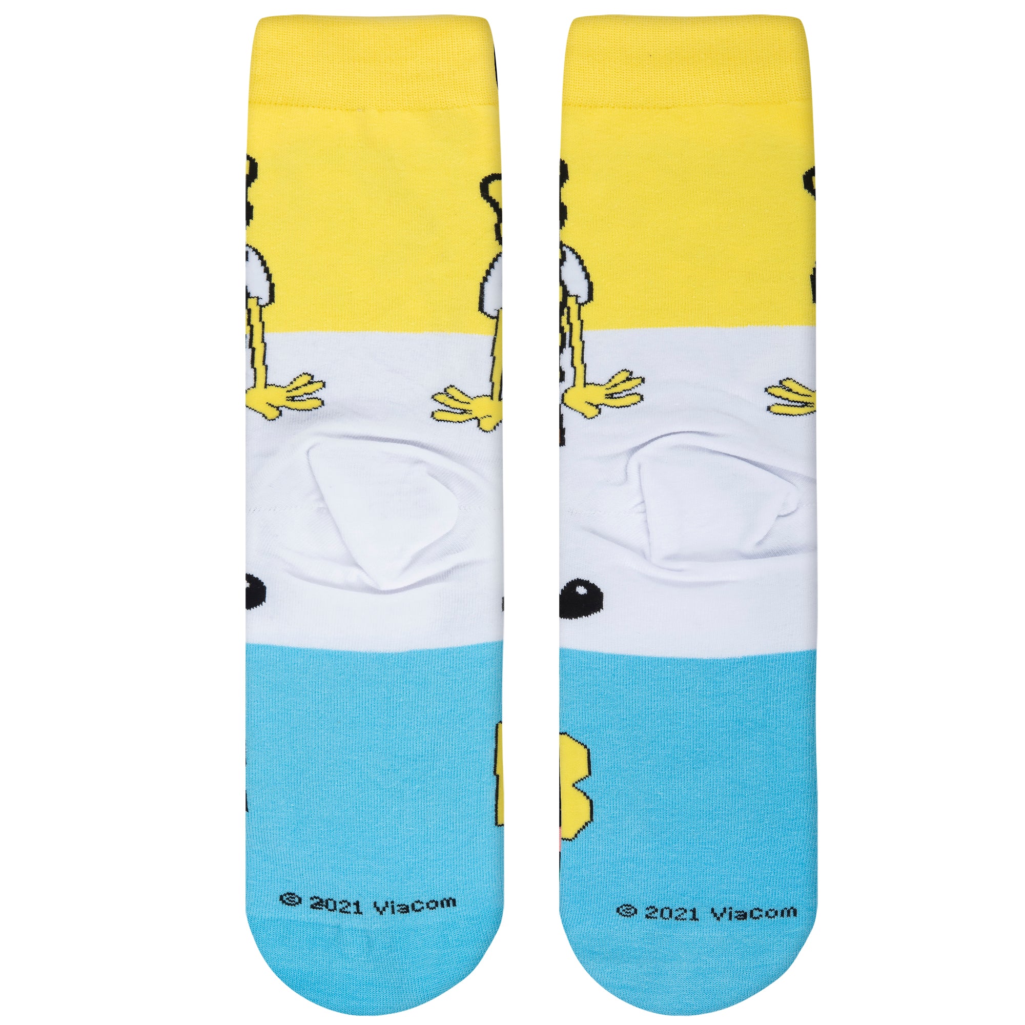 SpongeBob SmilePants Men's Crew Socks