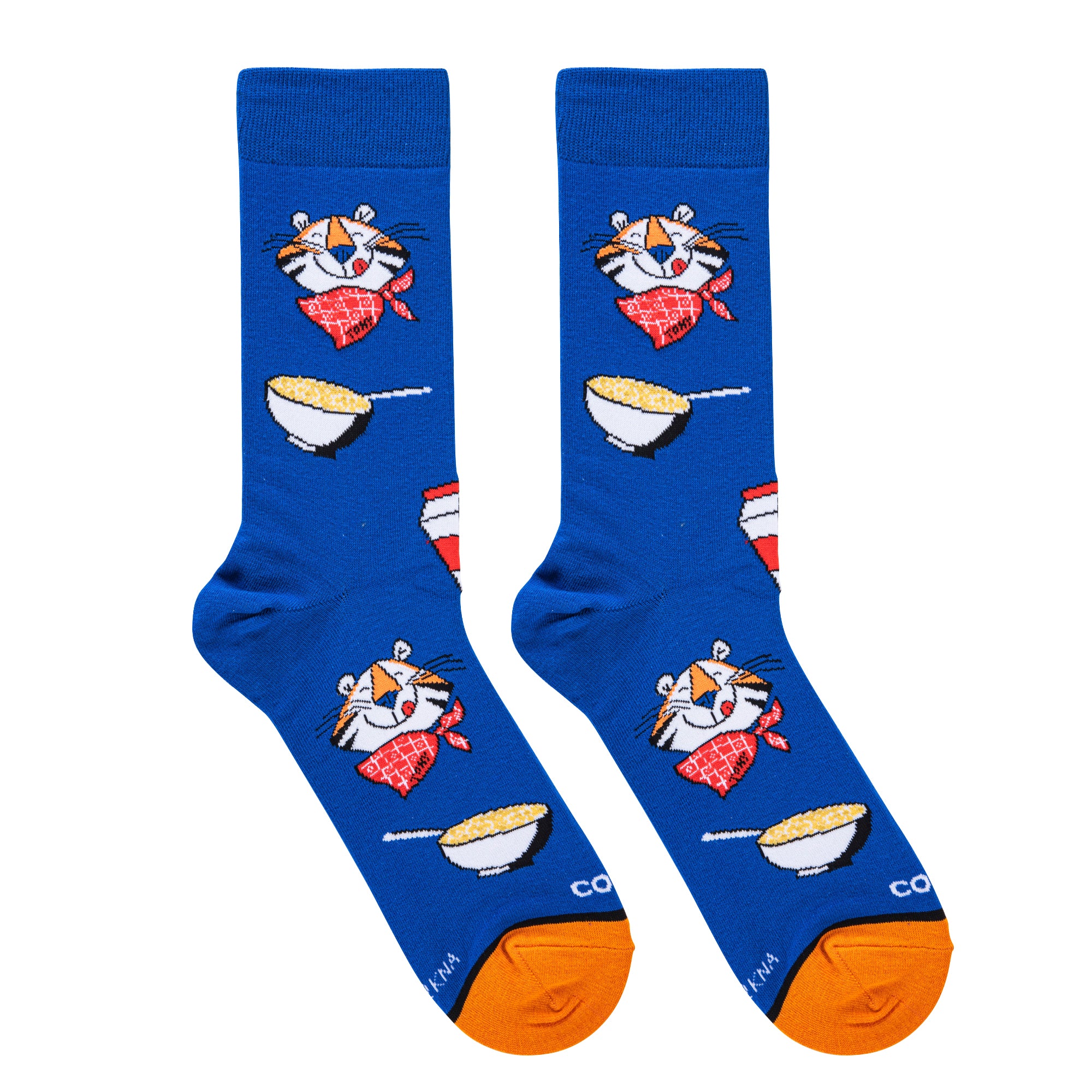 Frosted Flakes Cereal Bowls Men's Crew Socks