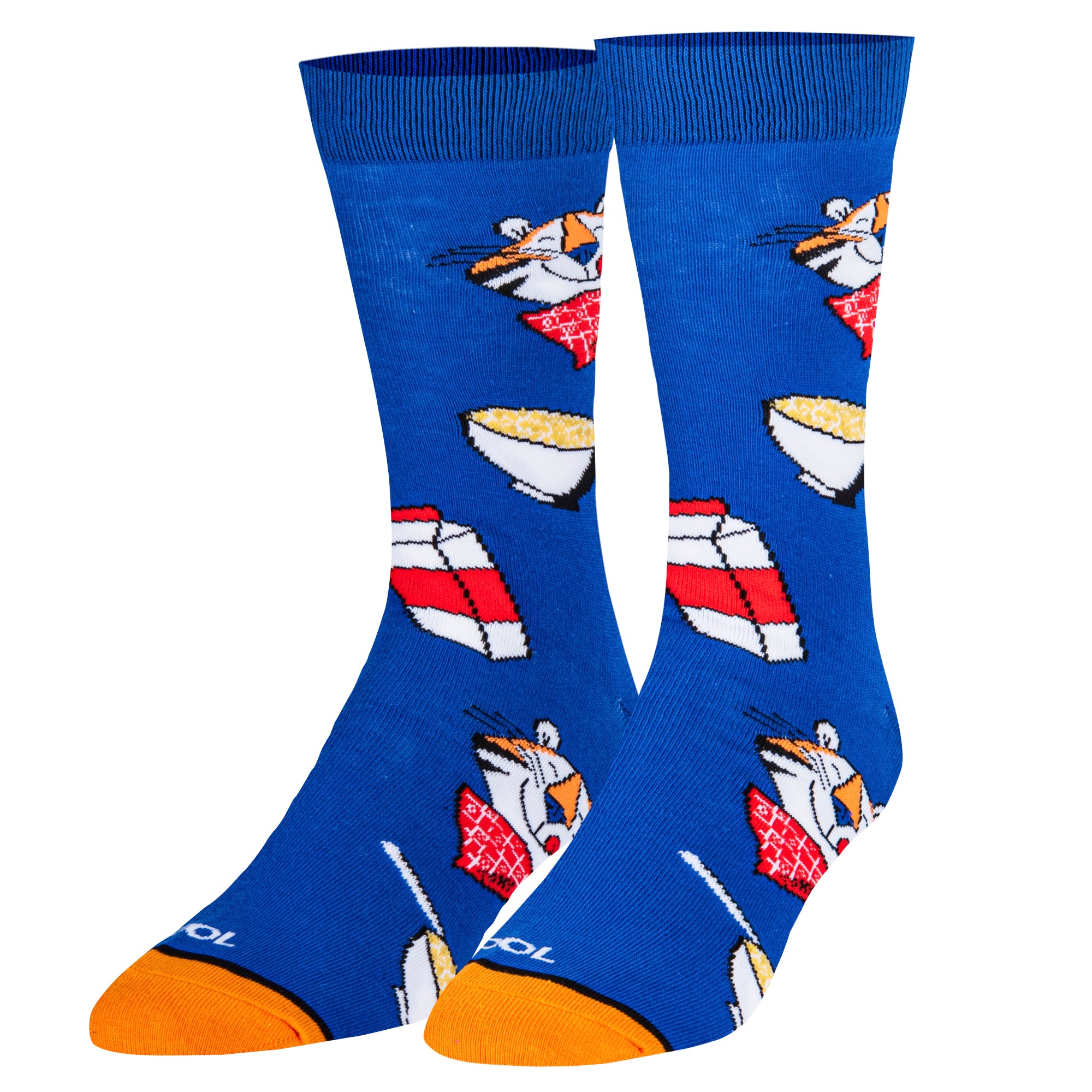 Frosted Flakes Cereal Bowls Men's Crew Socks