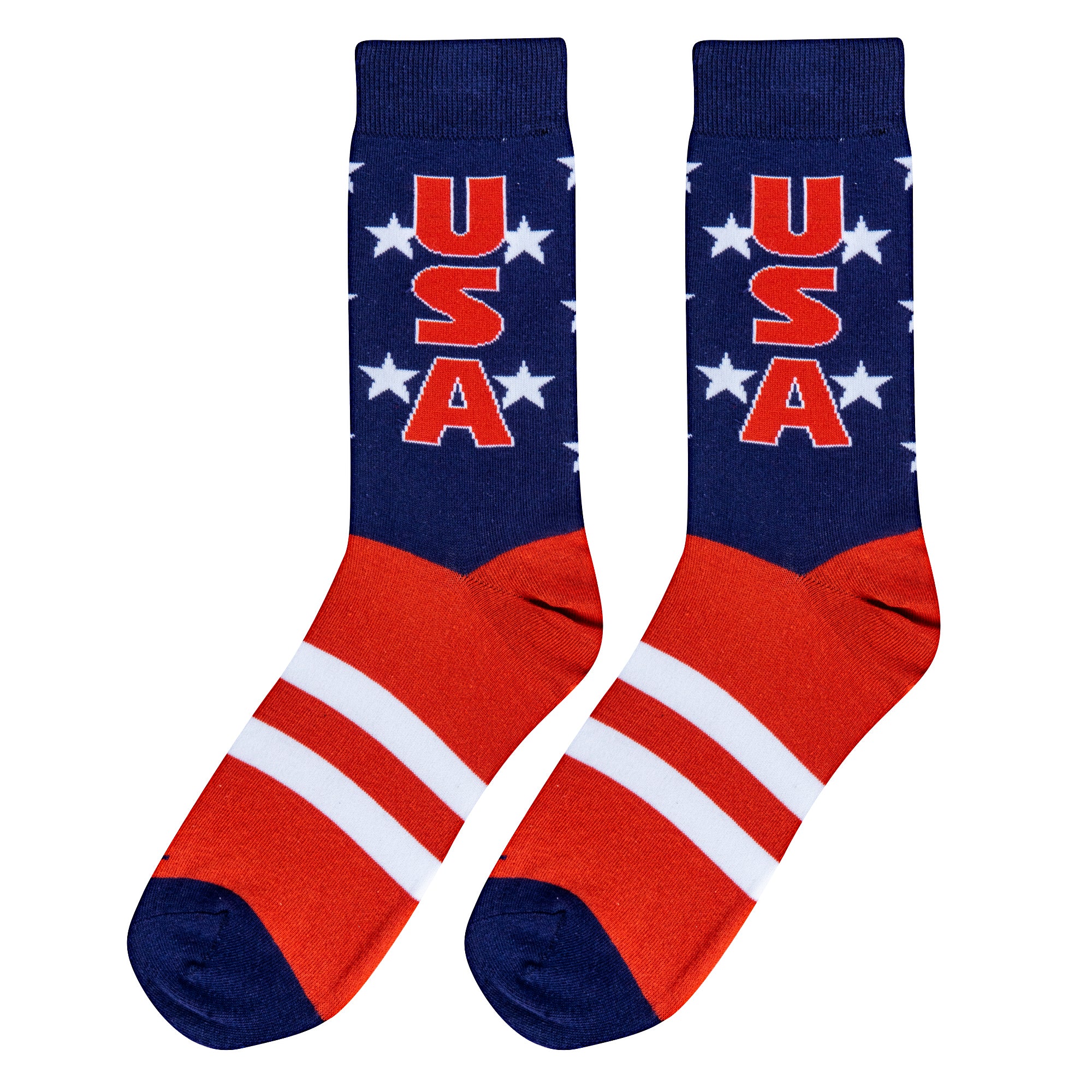 USA Stars Men's Crew Socks