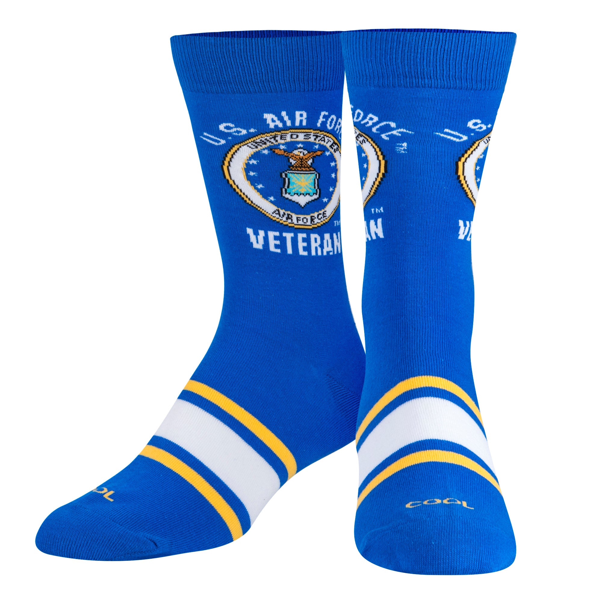 US Air Force Veteran Men's Crew Socks