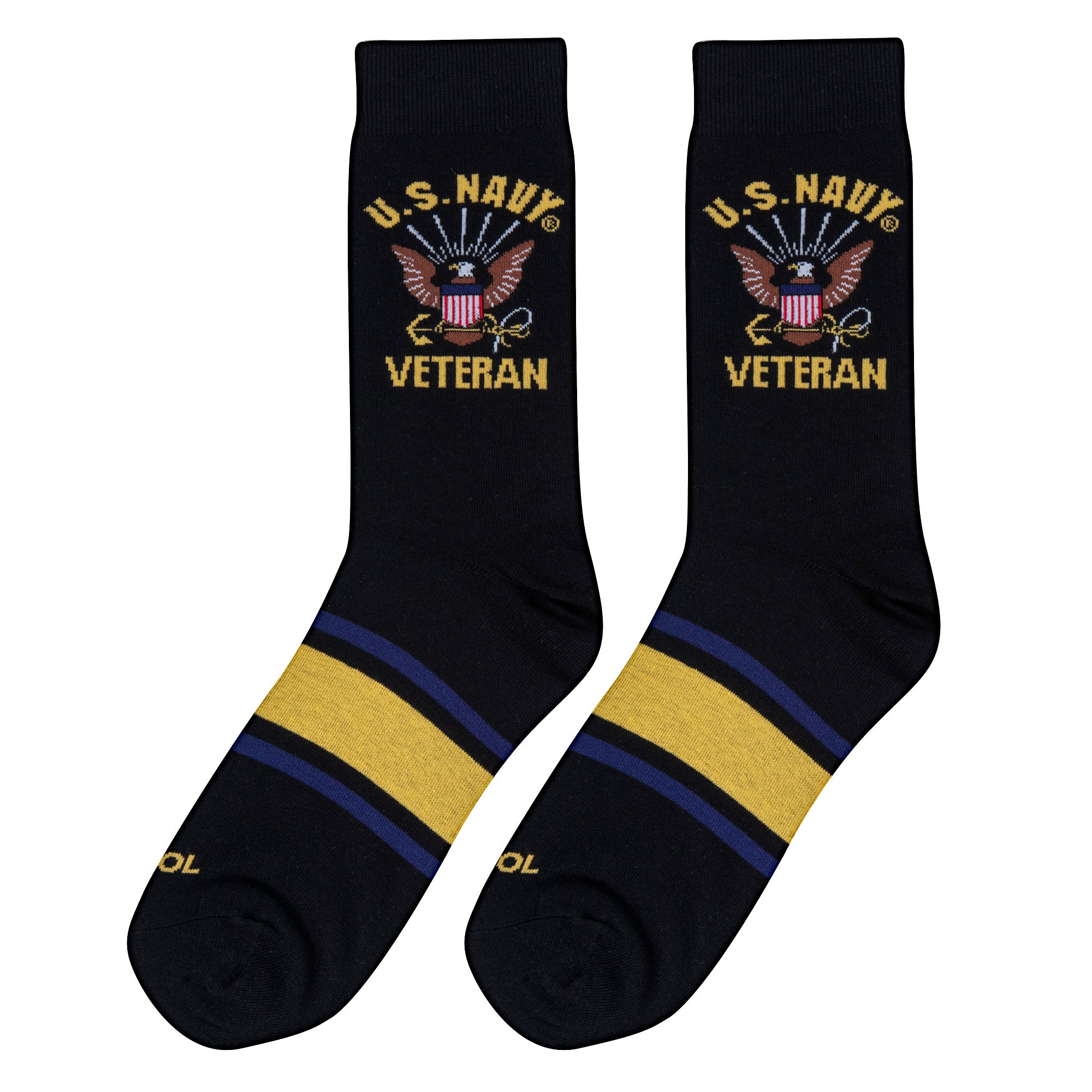 US Navy Veteran Men's Crew Socks