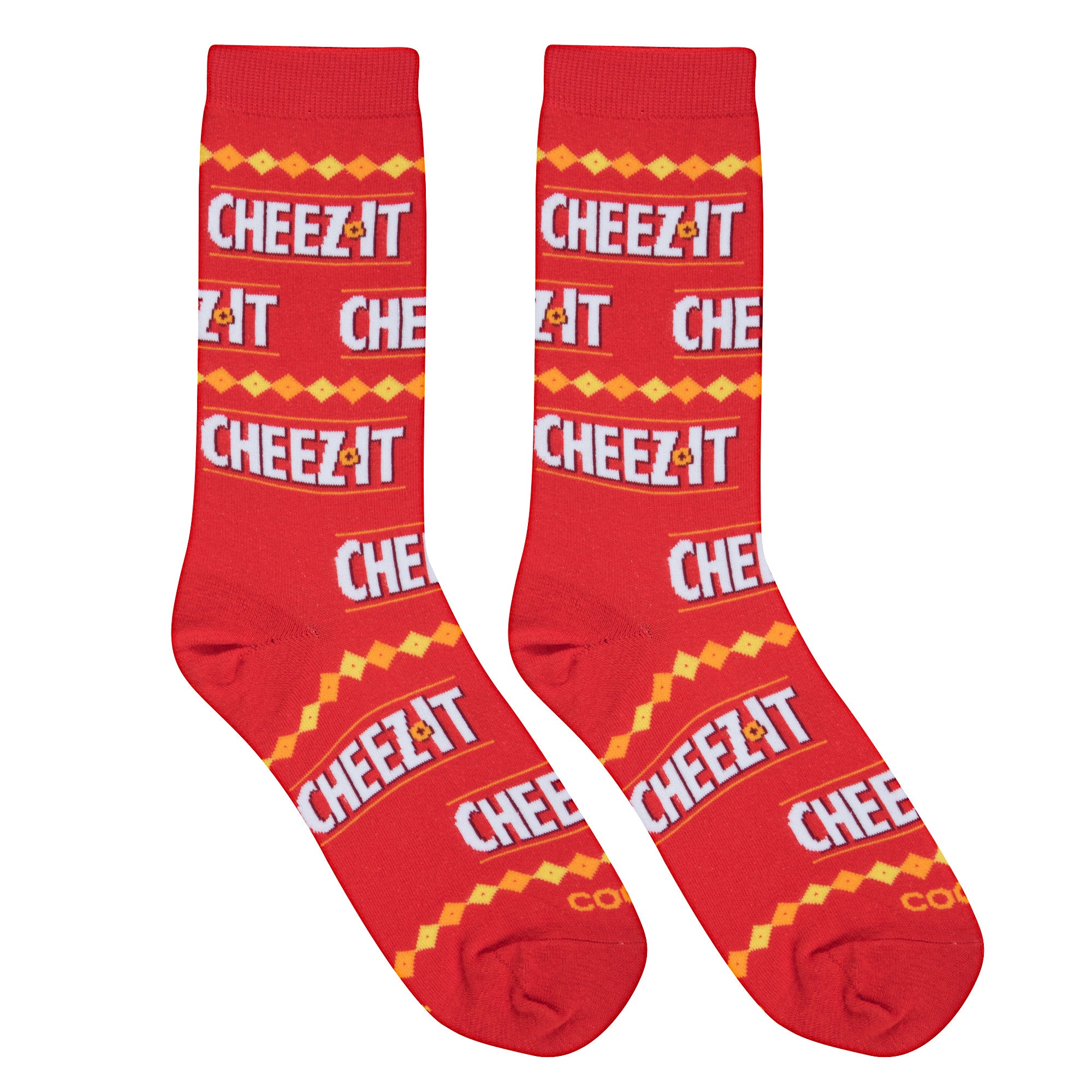 Cheez-It Stripes Women's Crew Socks