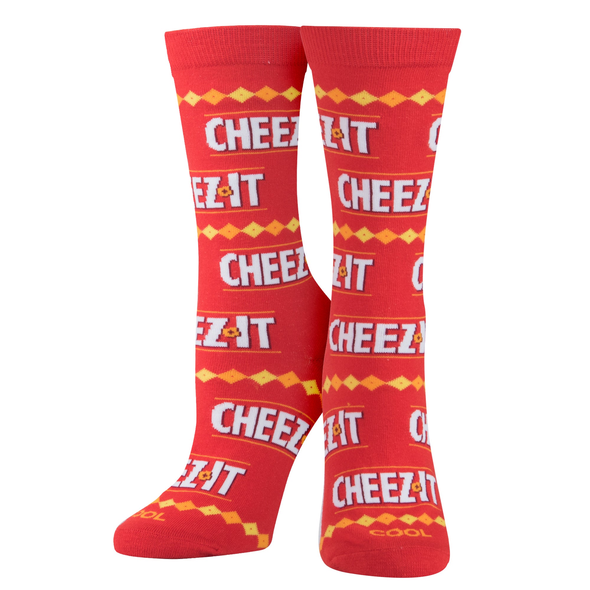 Cheez-It Stripes Women's Crew Socks