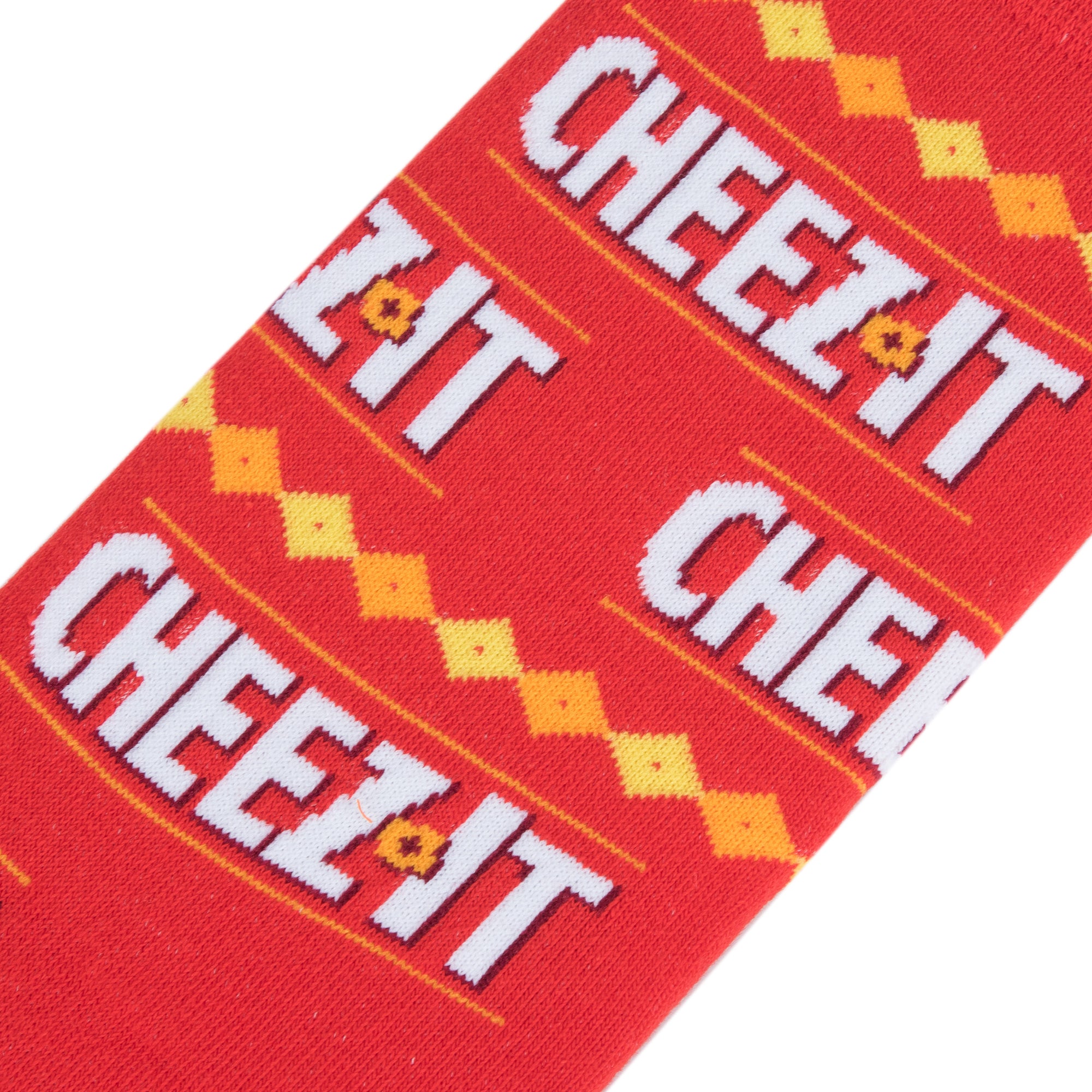 Cheez-It Stripes Women's Crew Socks